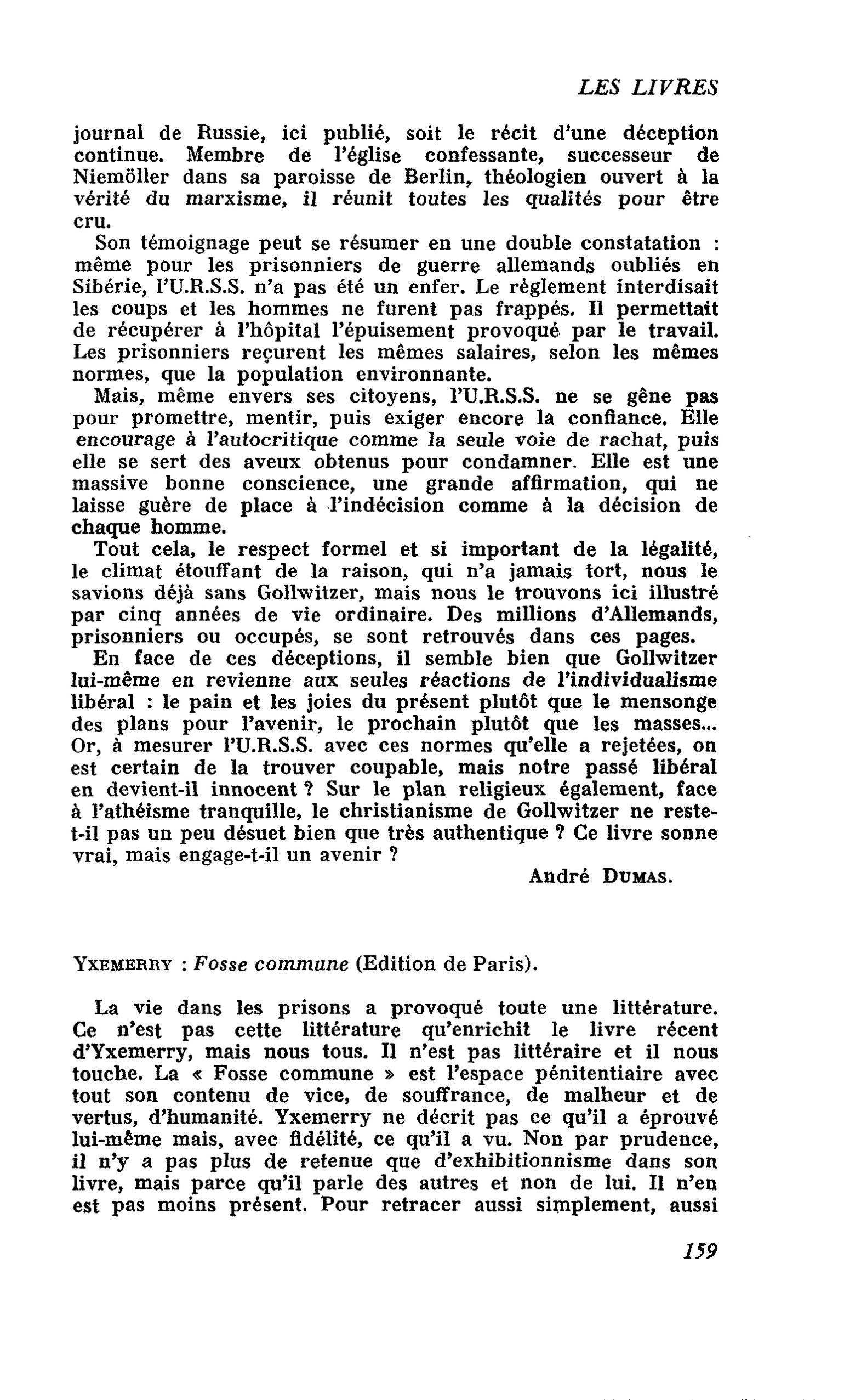 Yxemerry : Fosse commune