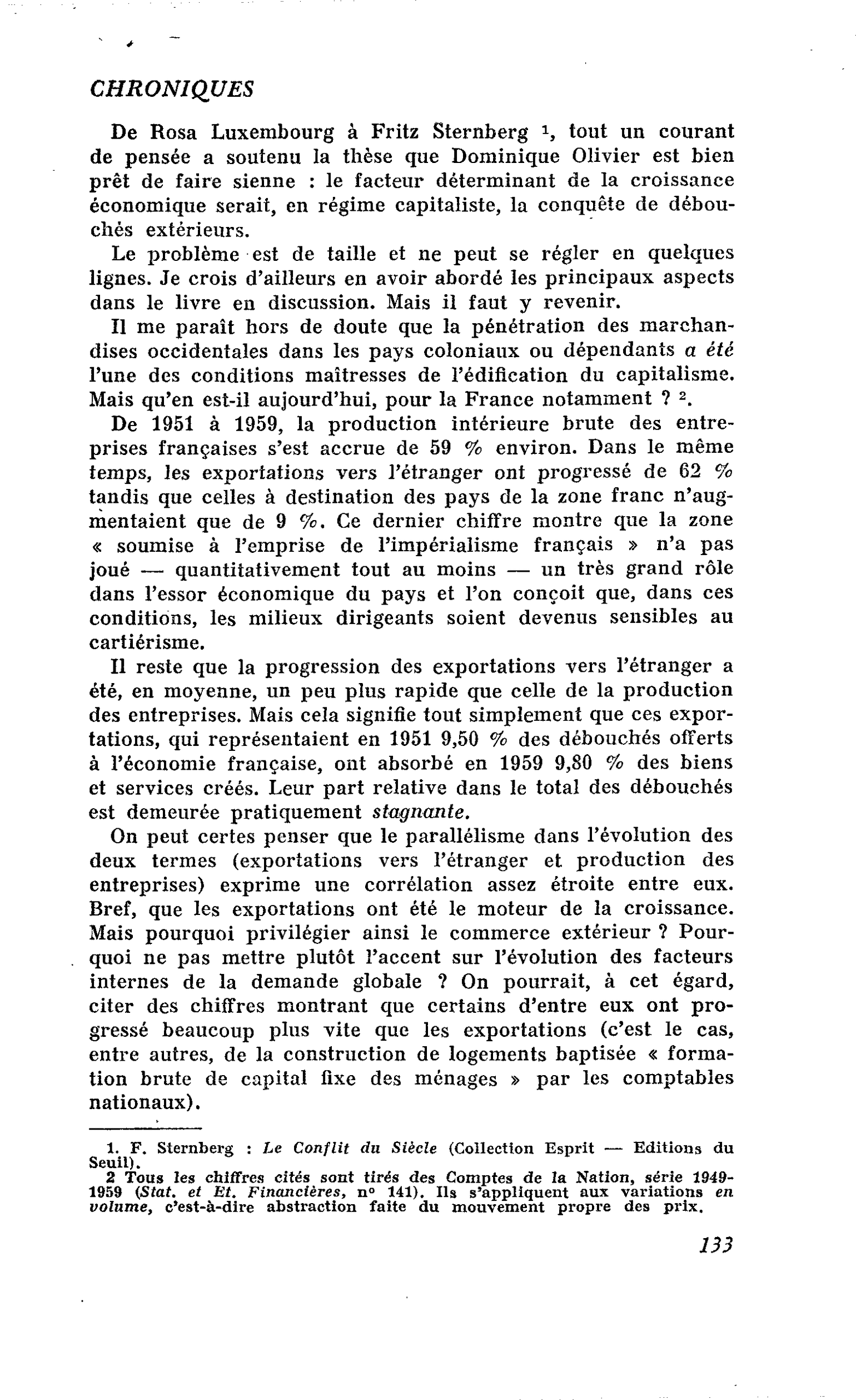 Chroniques