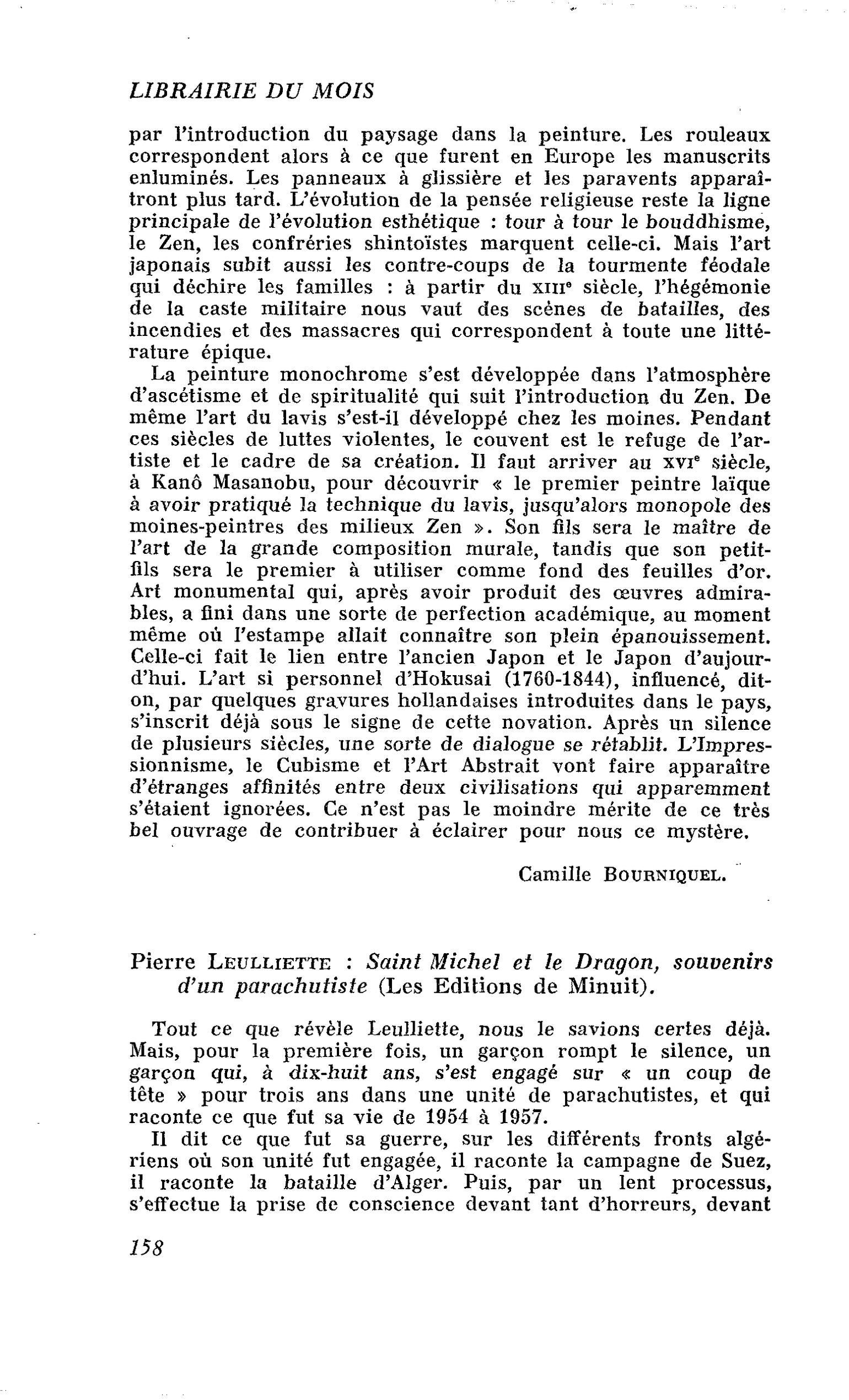Pierre Leulliette : Saint Michel et le Dragon, souvenirs d’un parachutiste