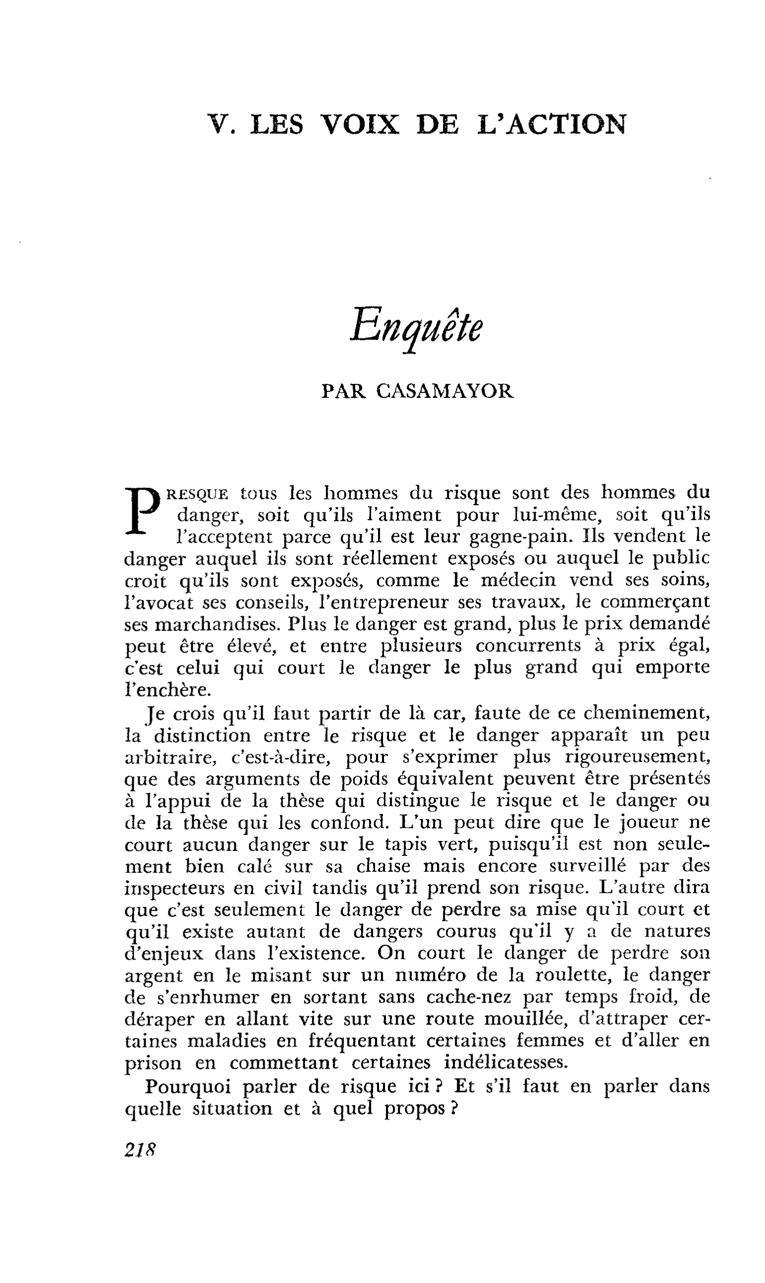Enquête
