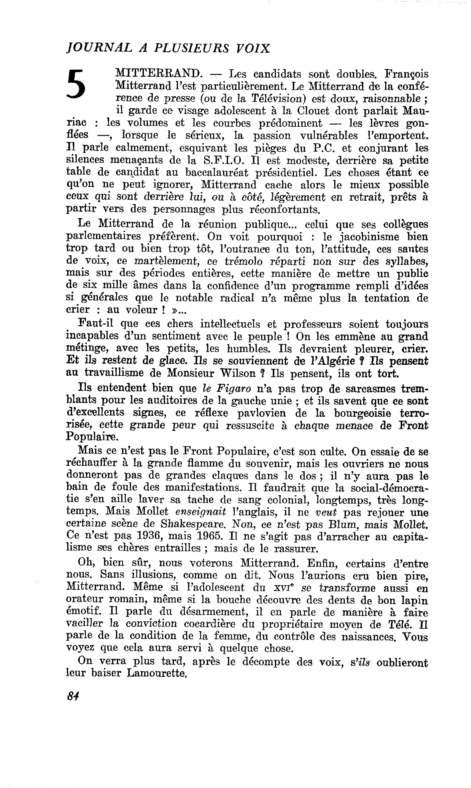 MITTERRAND