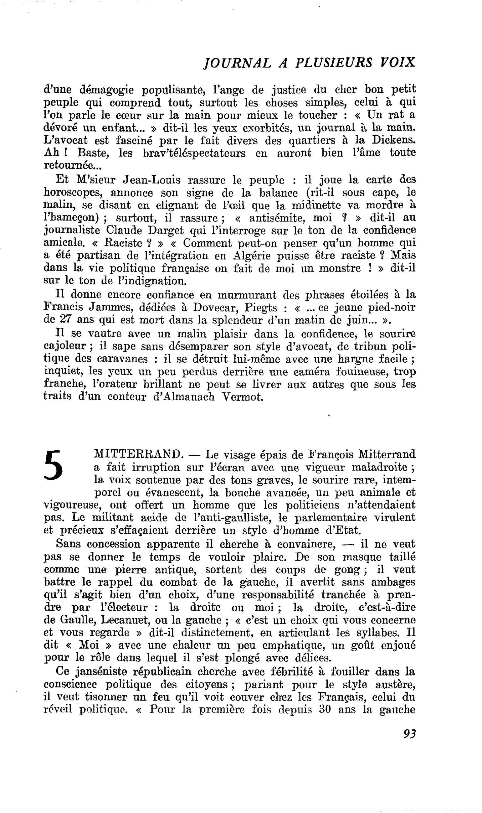 MITTERRAND
