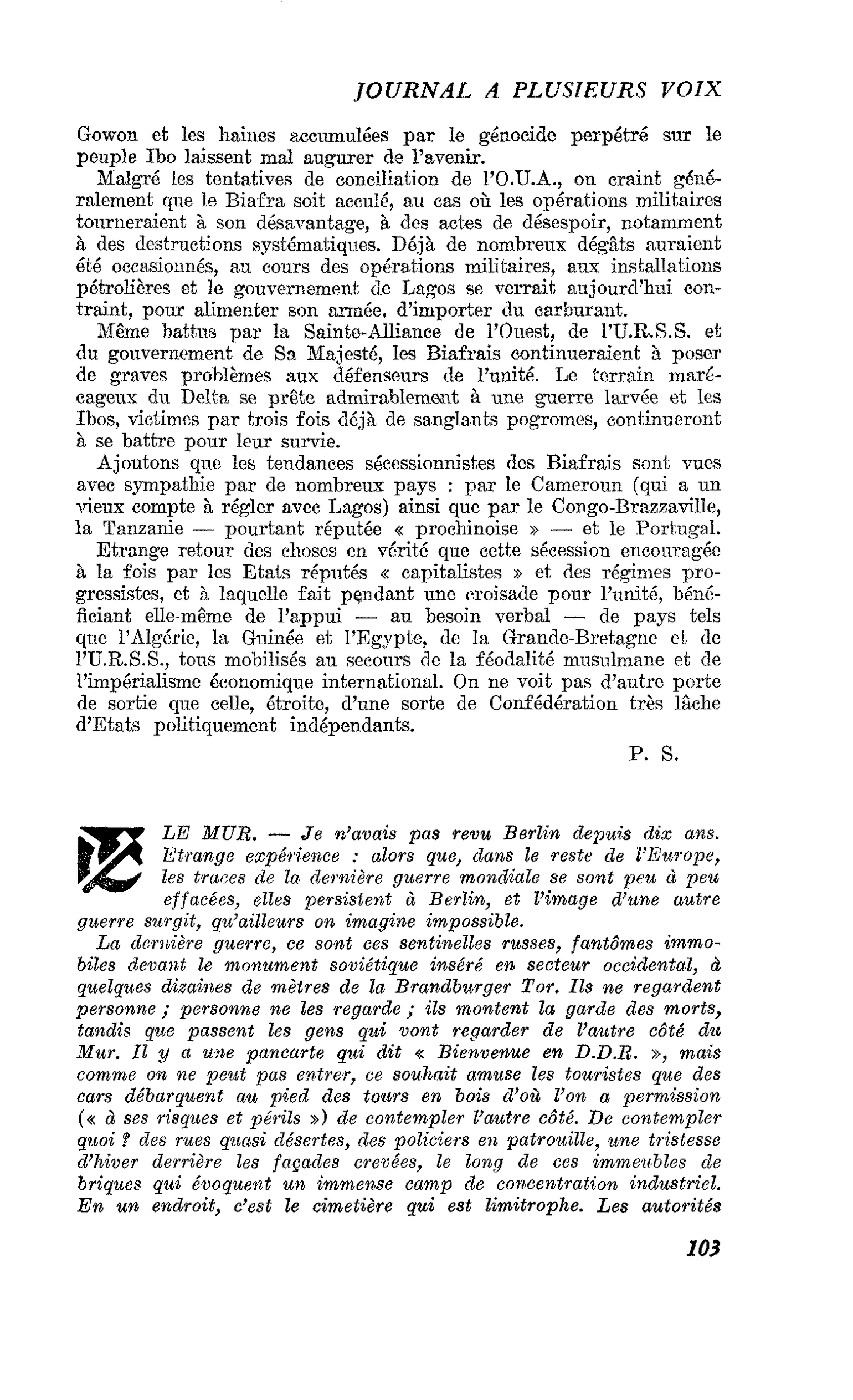 LE MUR