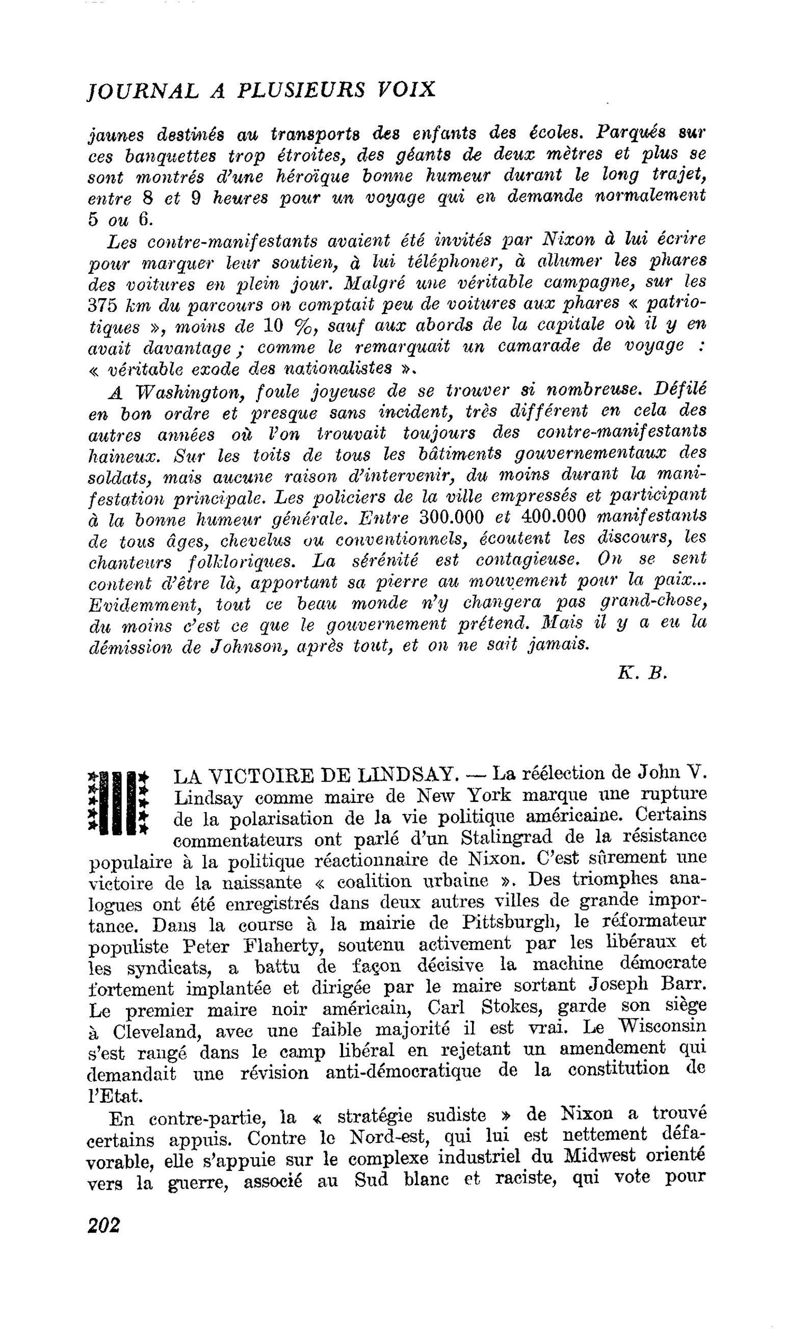 LA VICTOIRE DE LINDSAY