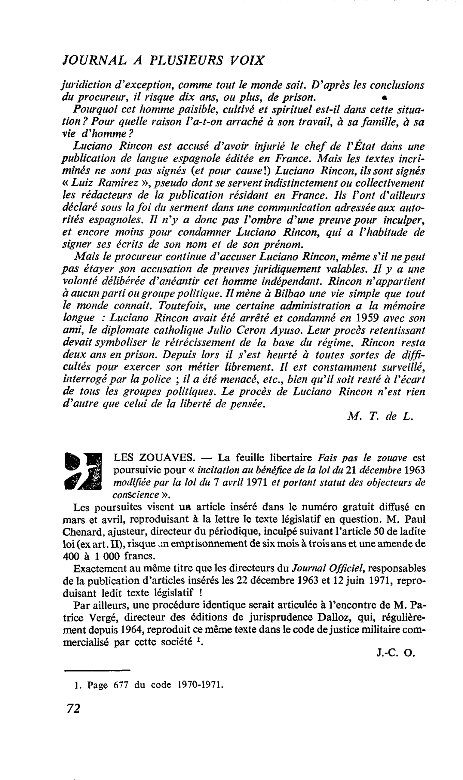 LES ZOUAVES