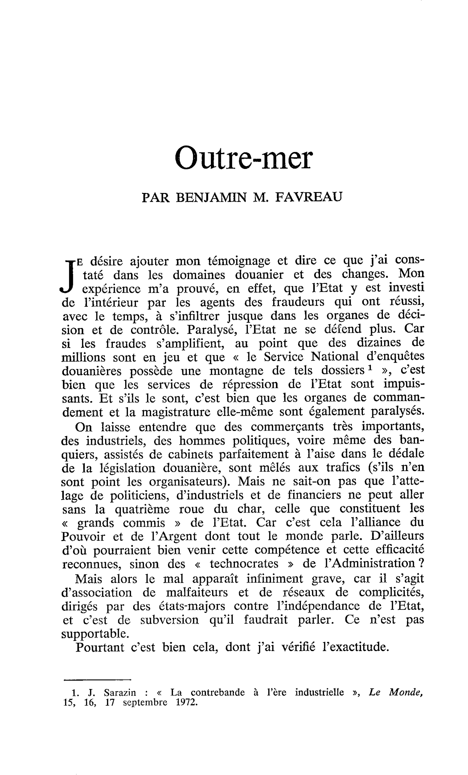 Outre-mer