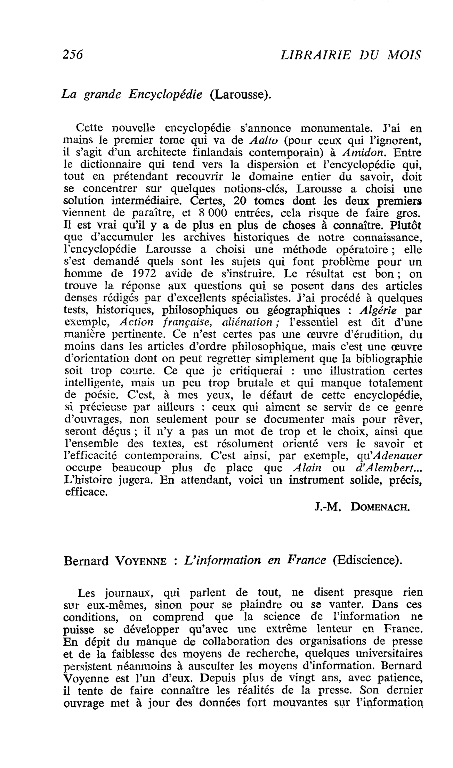 La grande Encyclopédie