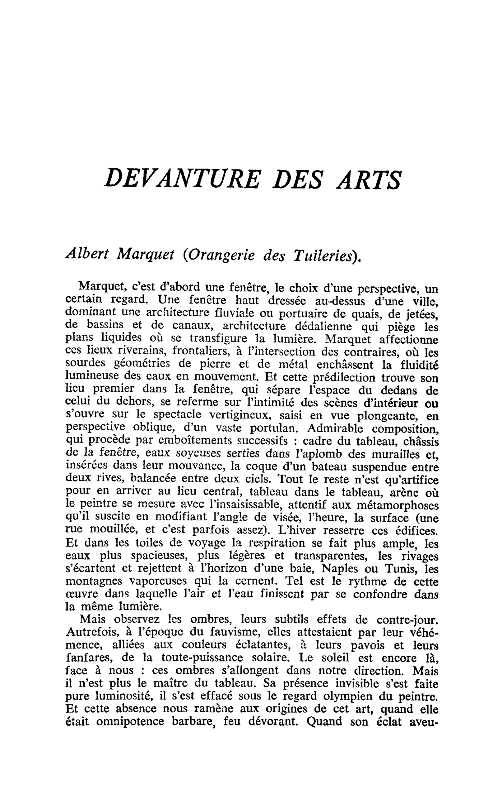Albert Marquet (Orangerie des Tuileries)