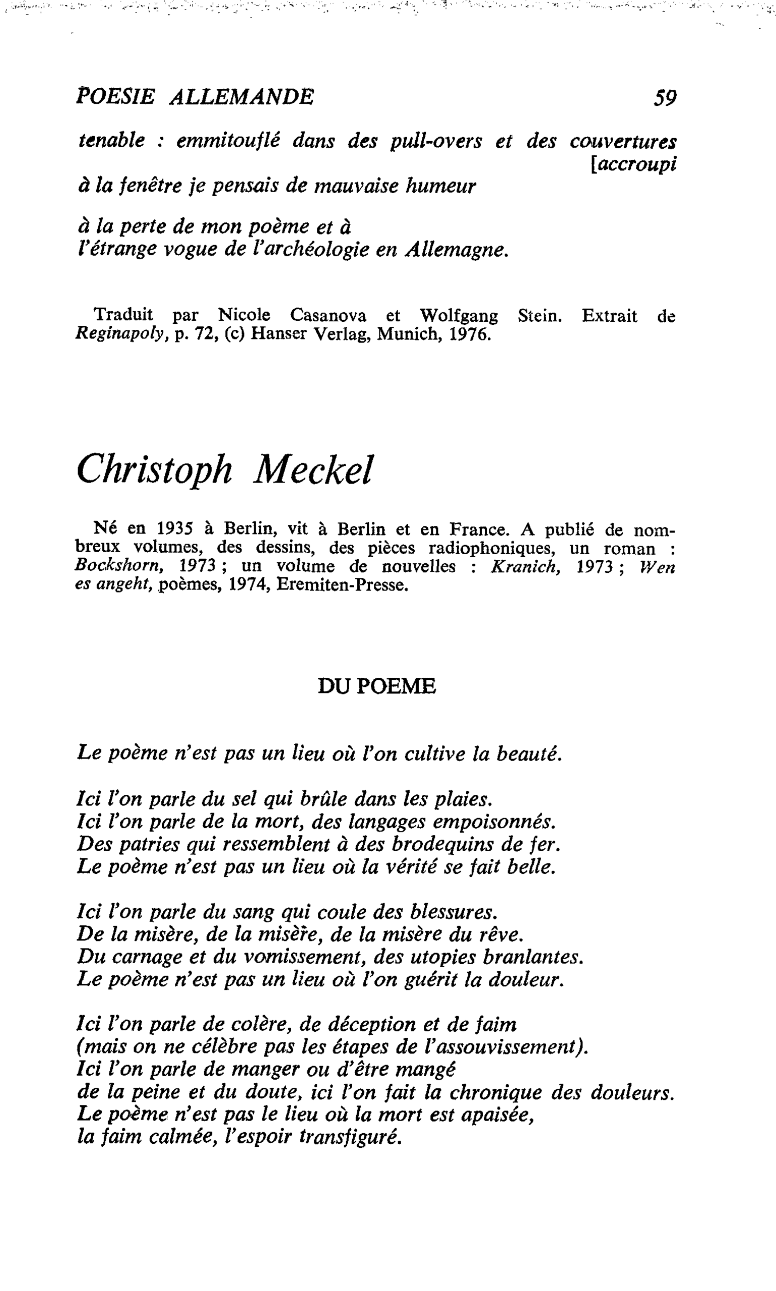 Christoph Meckel