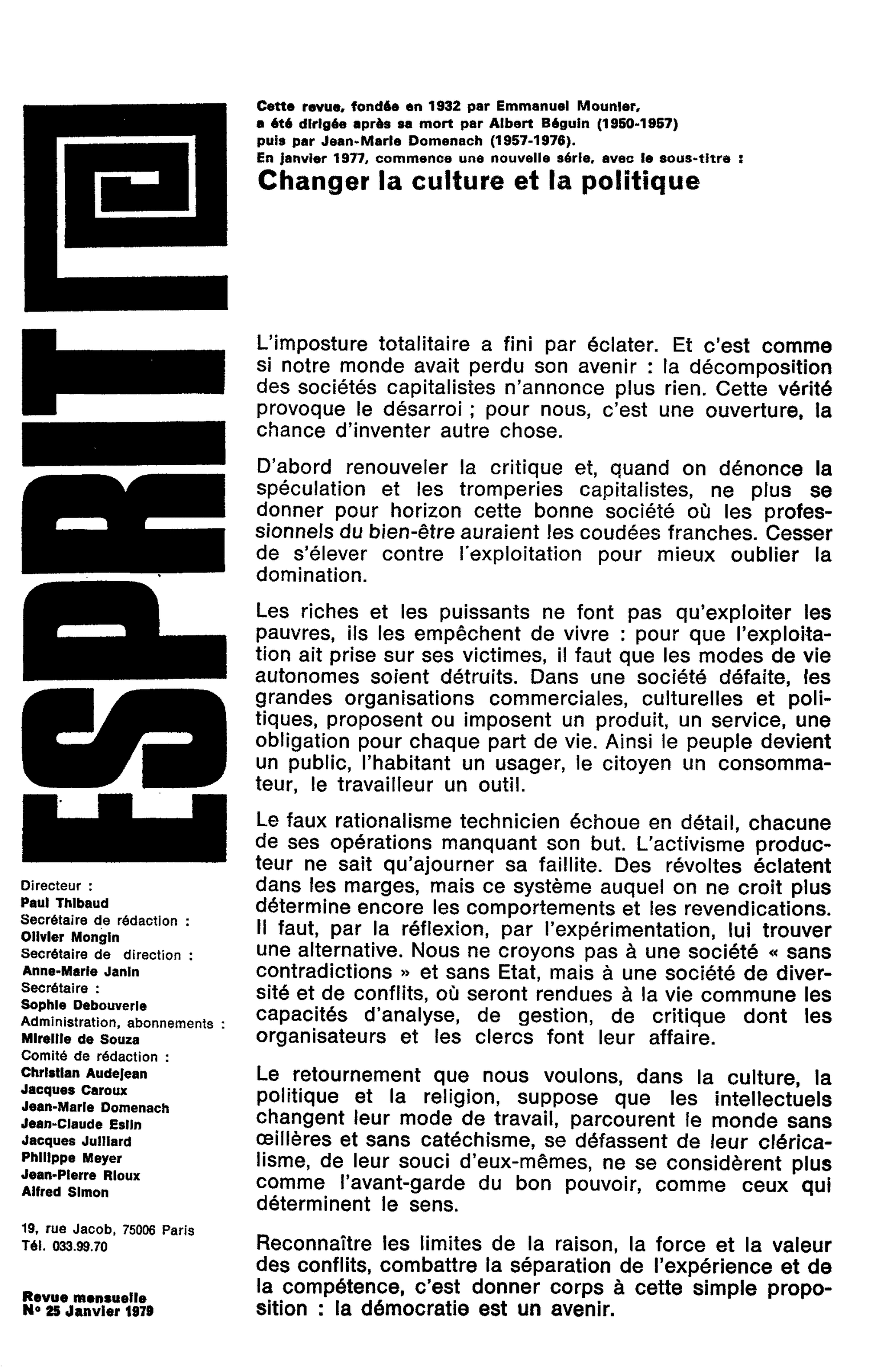 Editorial