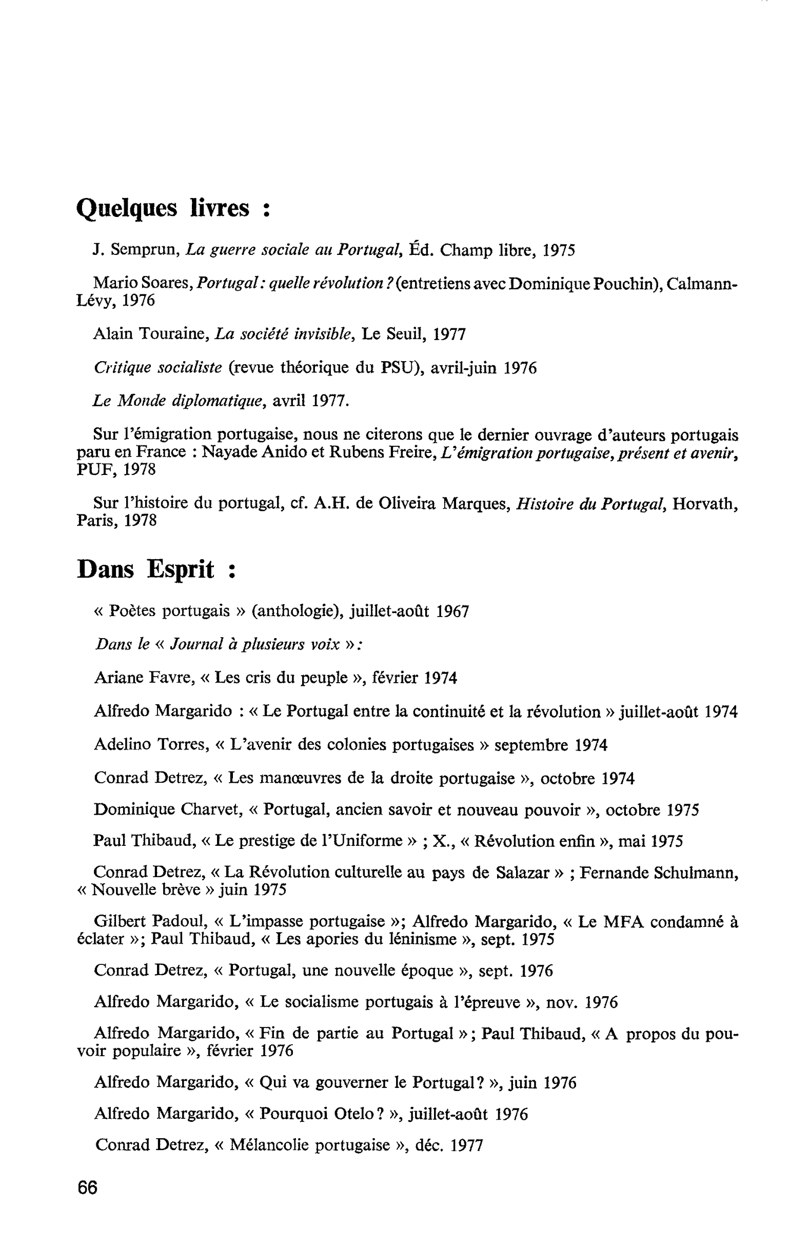 Bibliographie