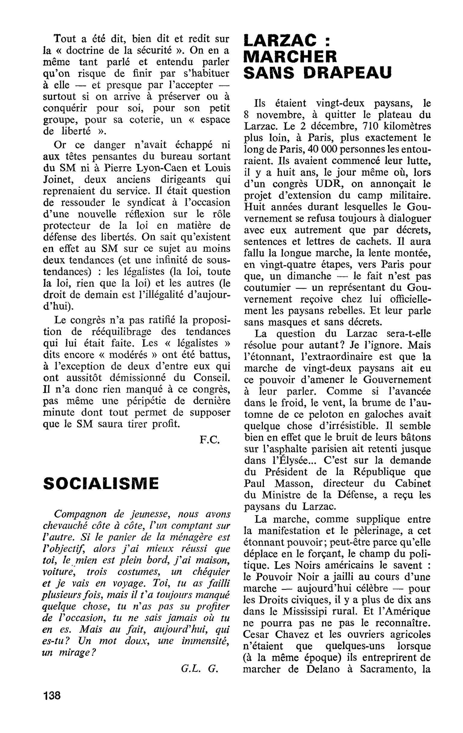SOCIALISME