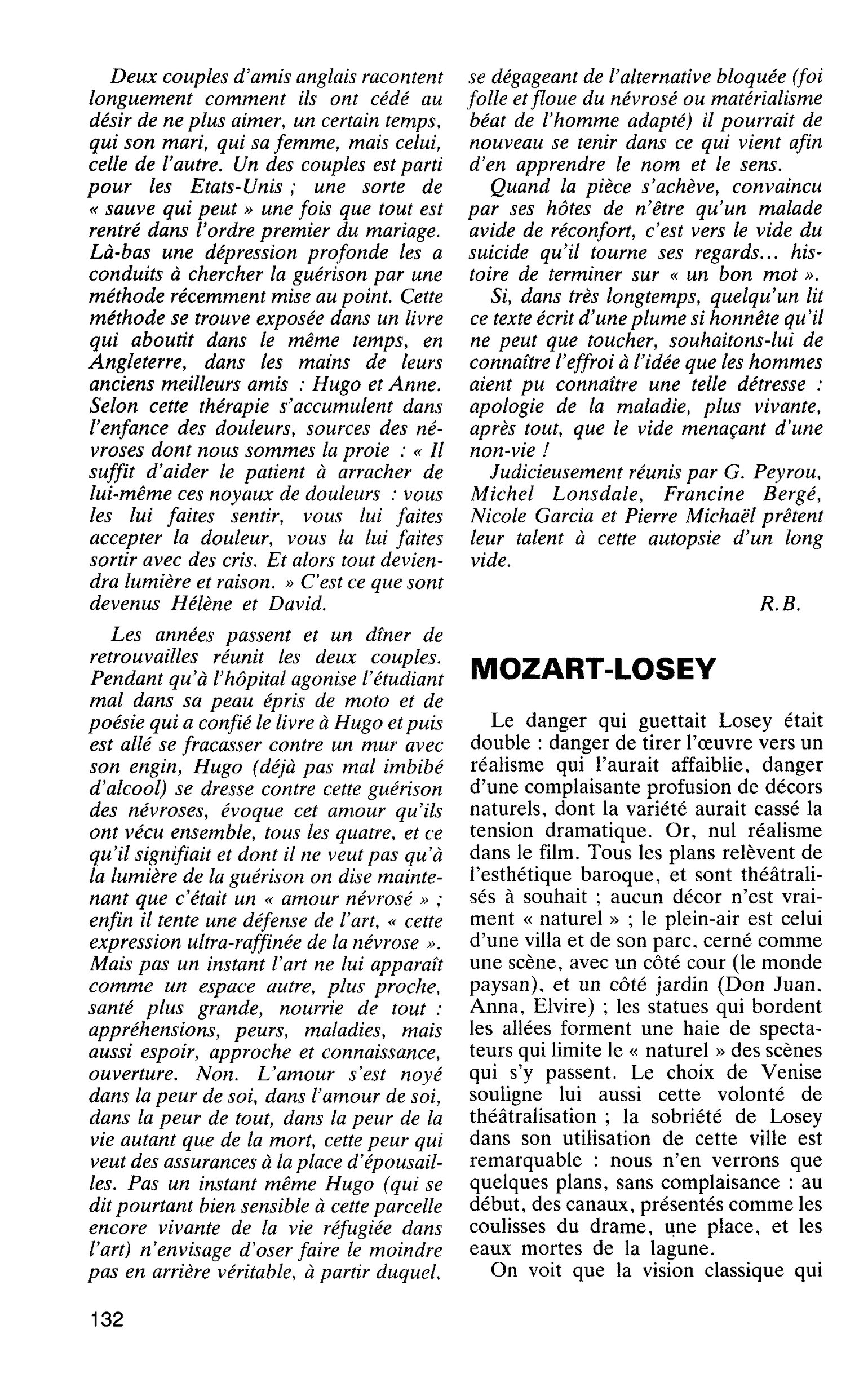 MOZART-LOSEY