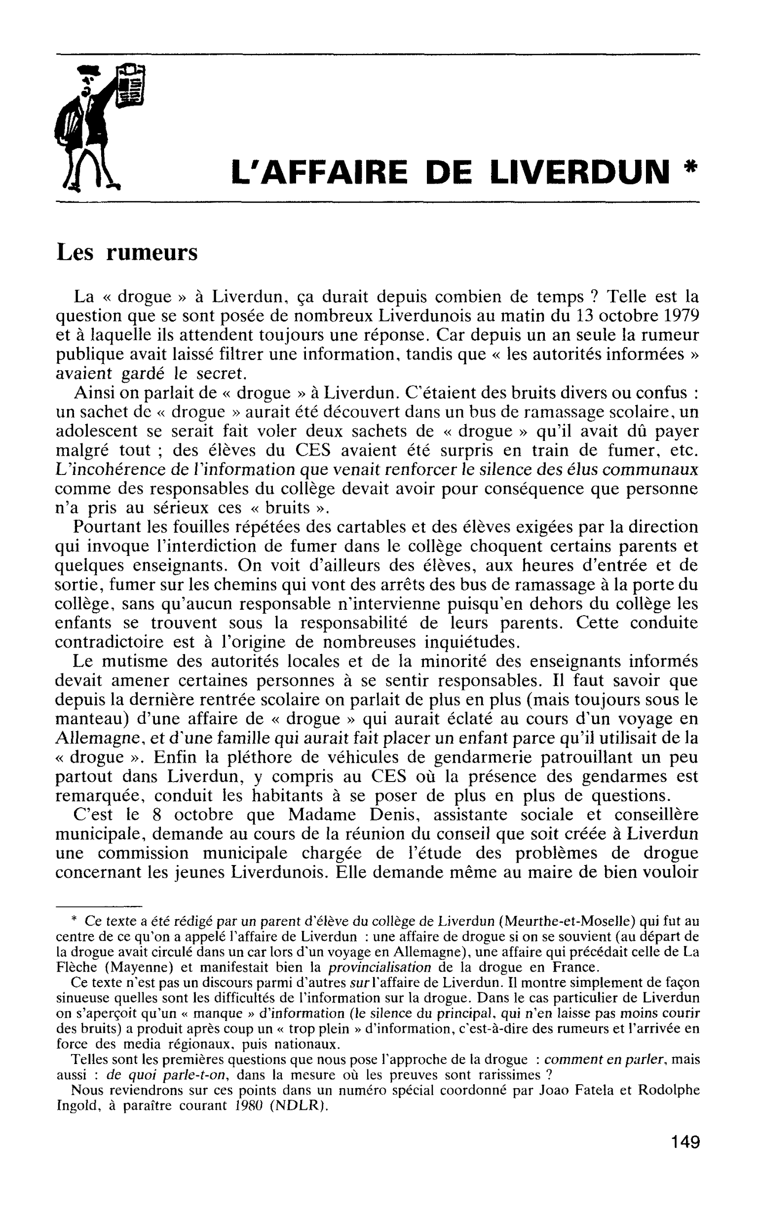 L’AFFAIRE DE LIVERDUN