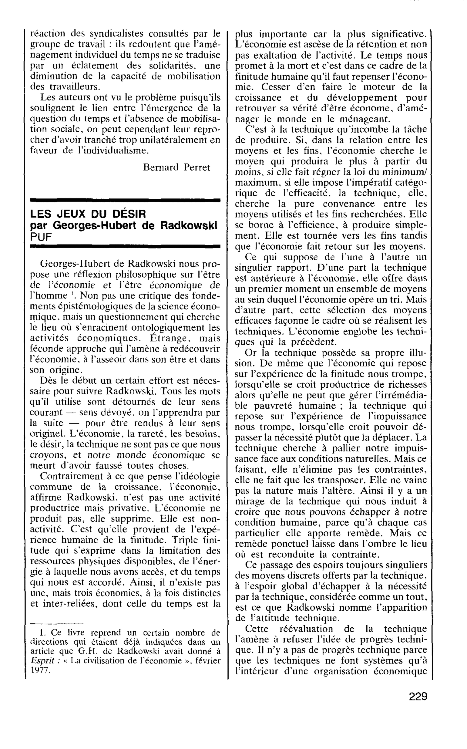LES JEUX DU DESIR par Georges-Hubert de Radkowski