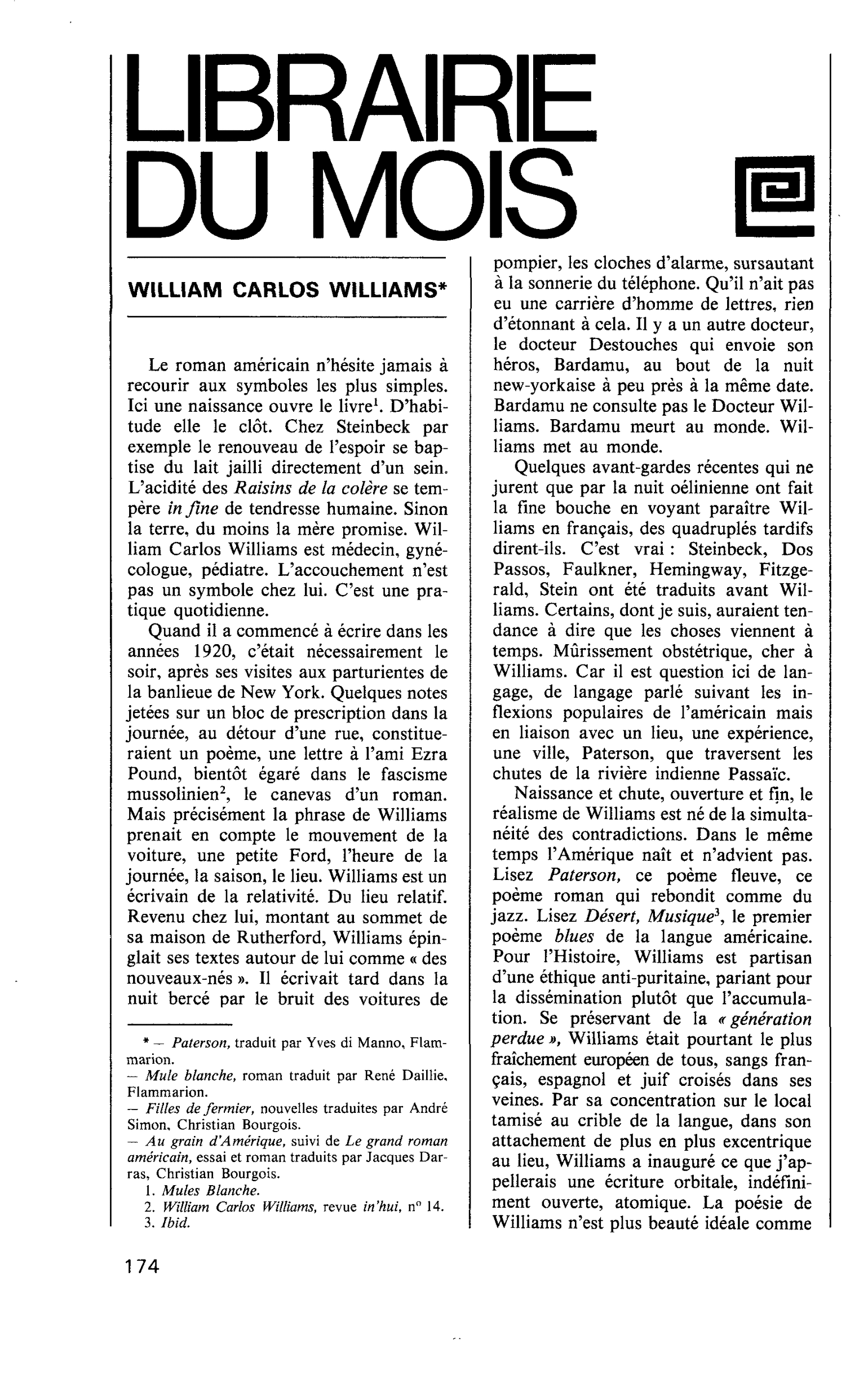WILLIAM CARLOS WILLIAMS