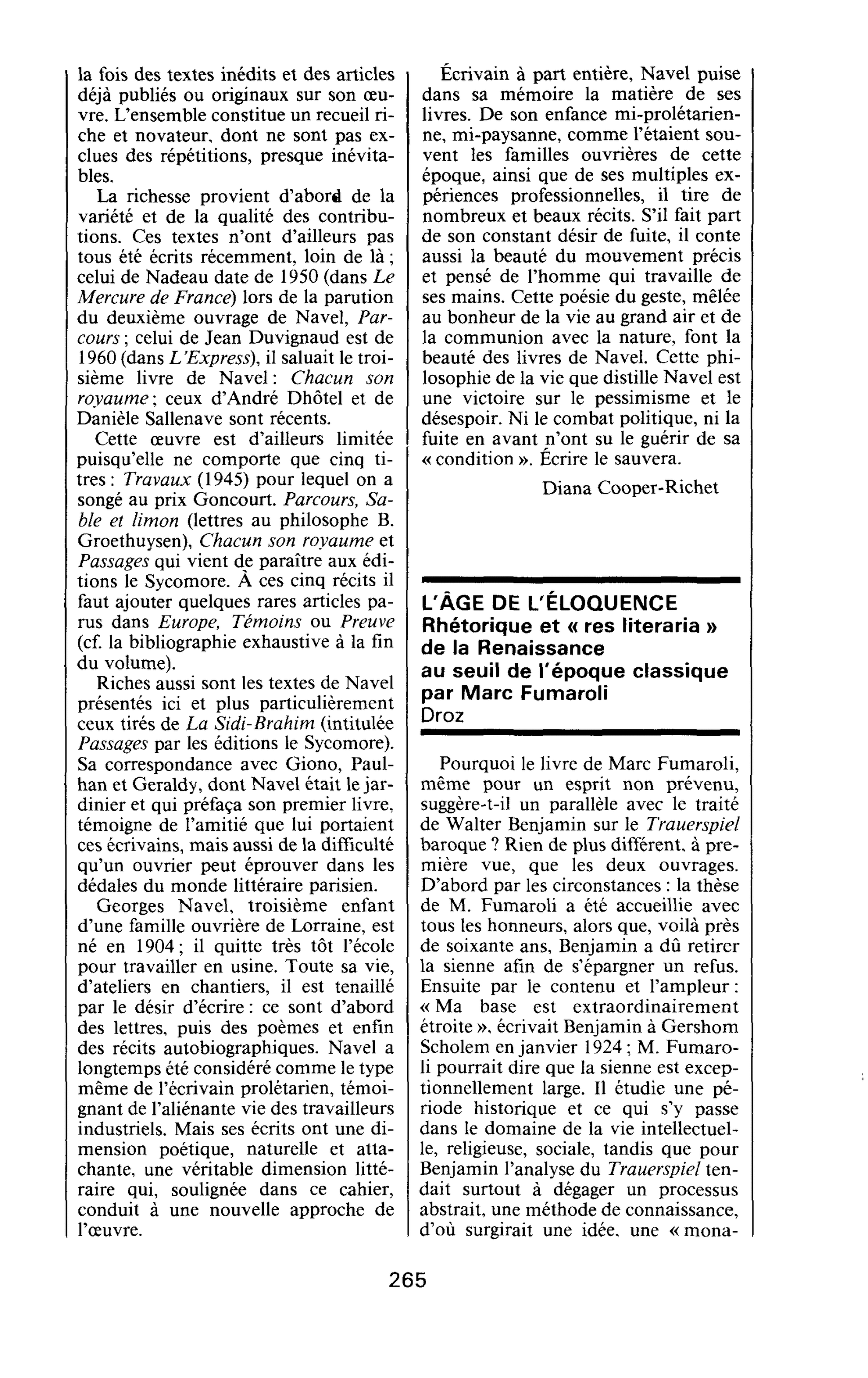 L’ÂGE DE L’ELOQUENCE. Rhétorique et « res literaria », de la Renaissance au seuil de l’époque classique par Marc Fumaroli