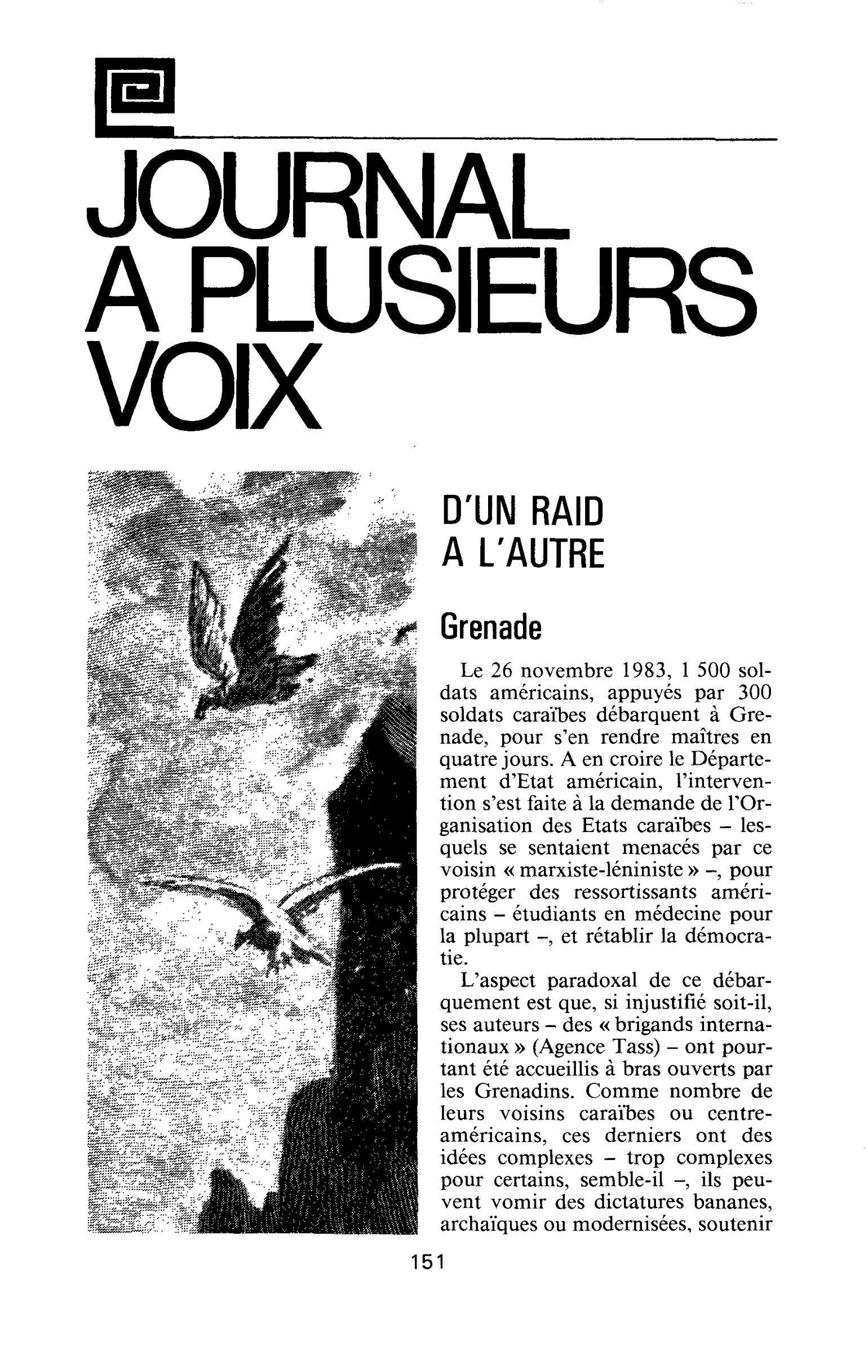 D’UN RAID A L’AUTRE. Grenade