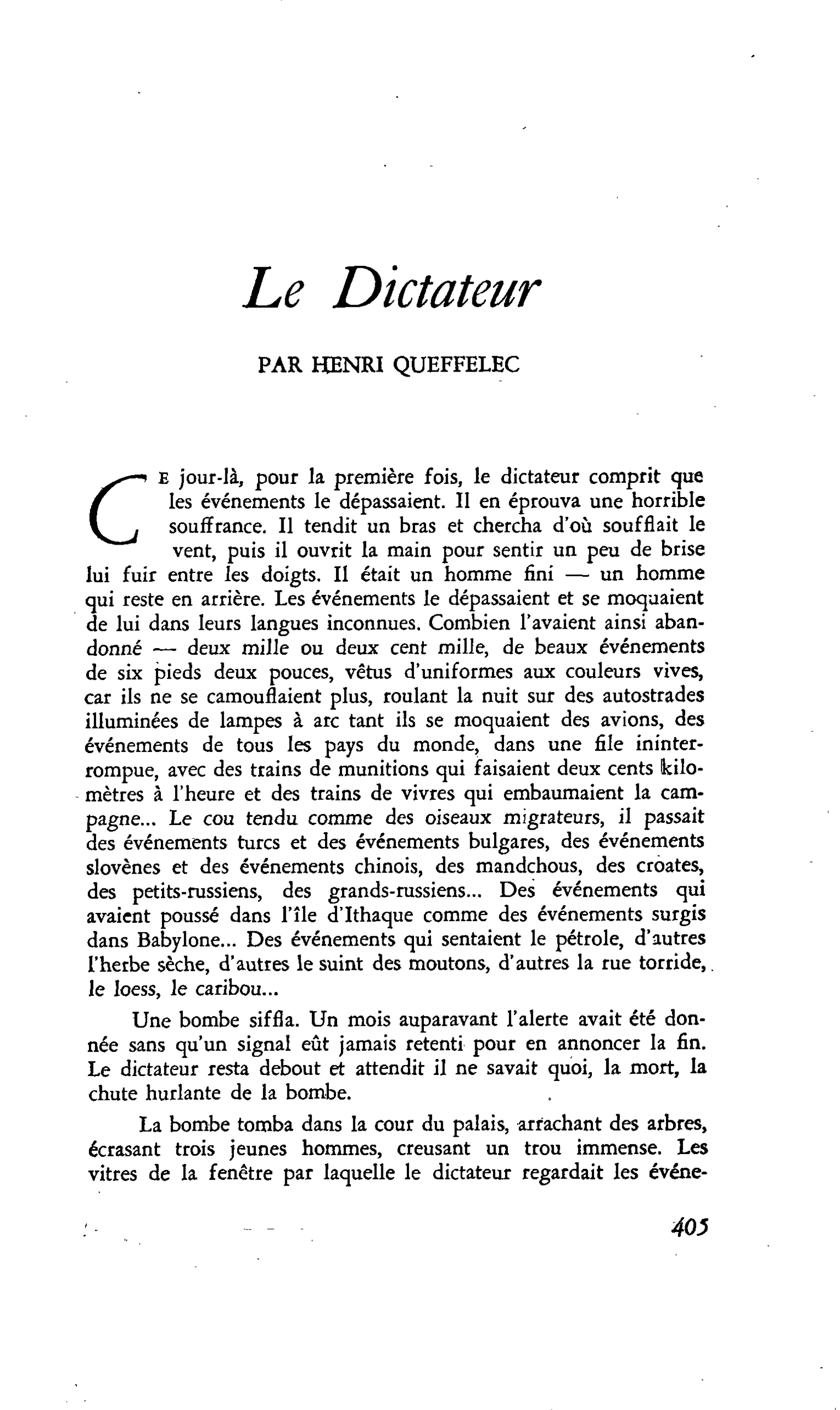 Le Dictateur