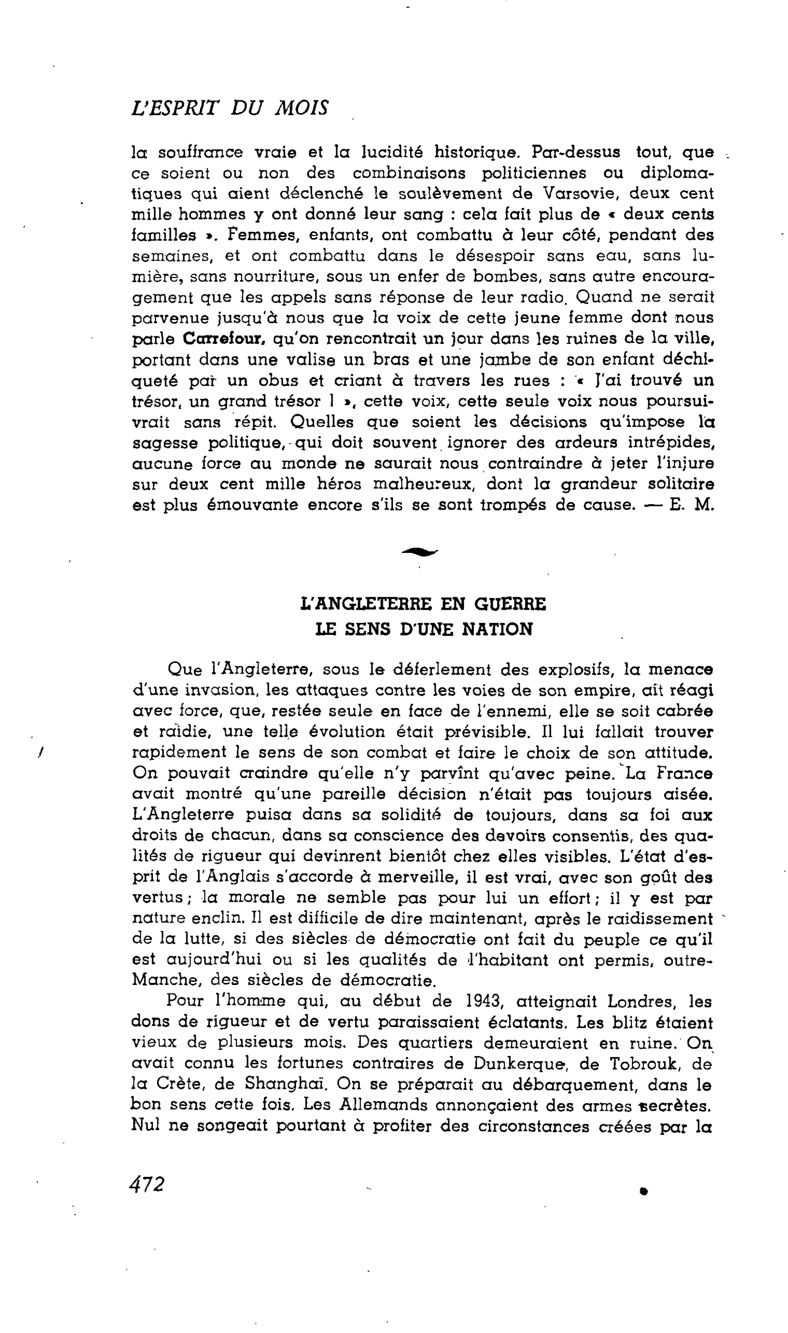 L’ANGLETERRE EN GUERRE LE SENS D’UNE NATION