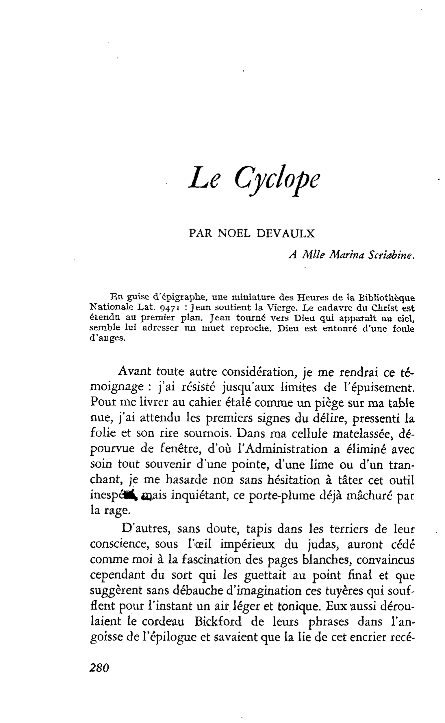 Le Cyclope