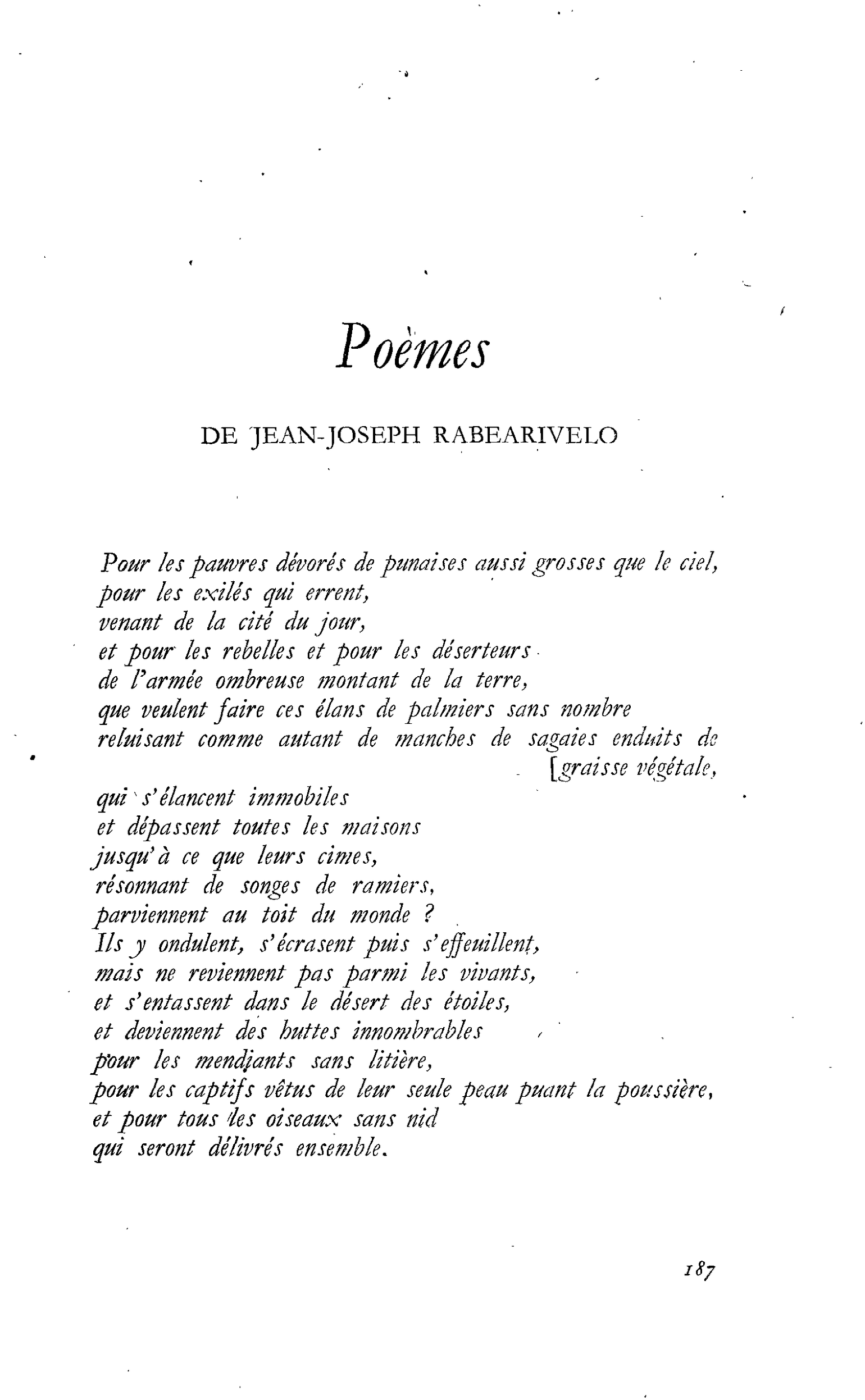 Poèmes