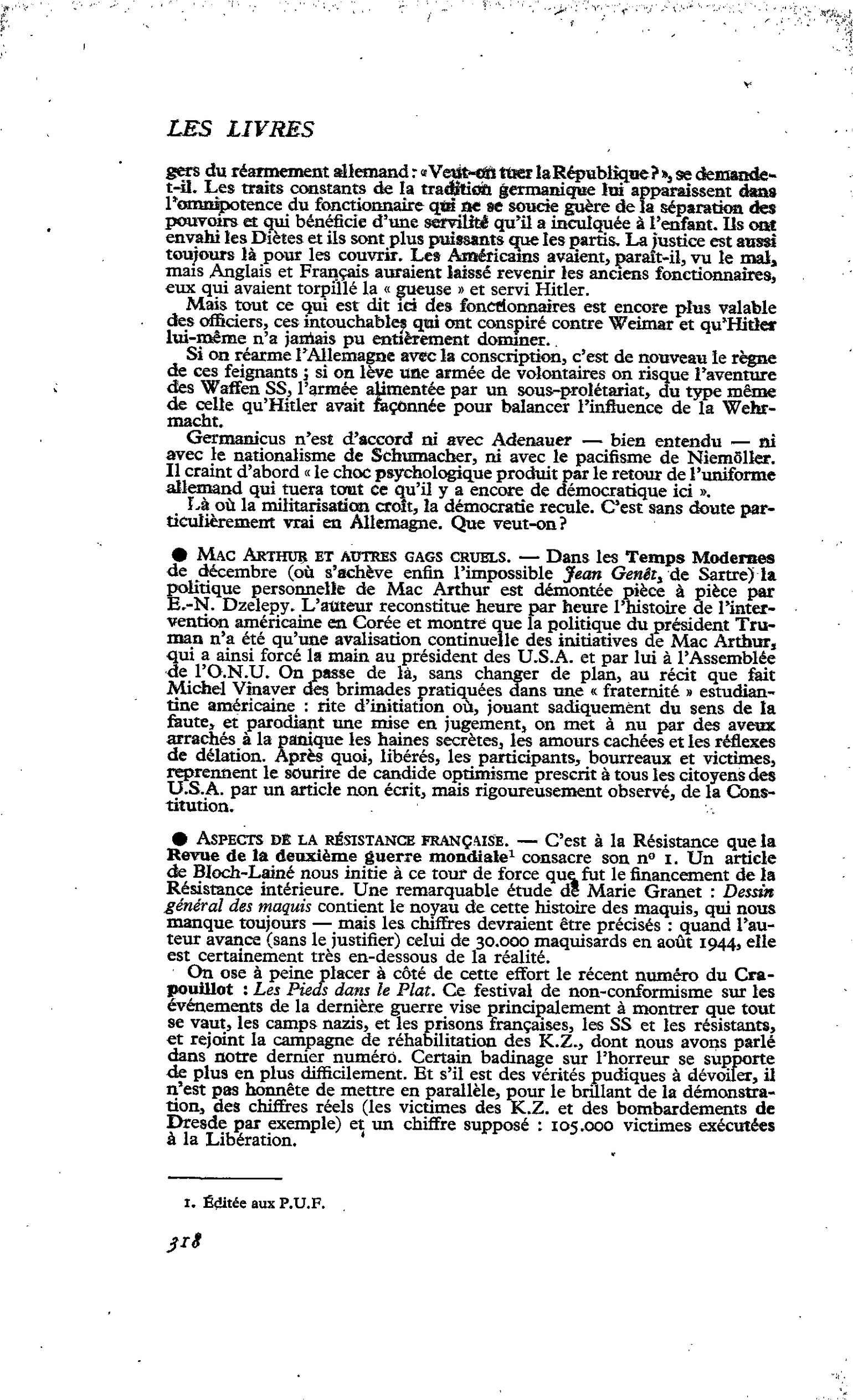 Temps Modernes