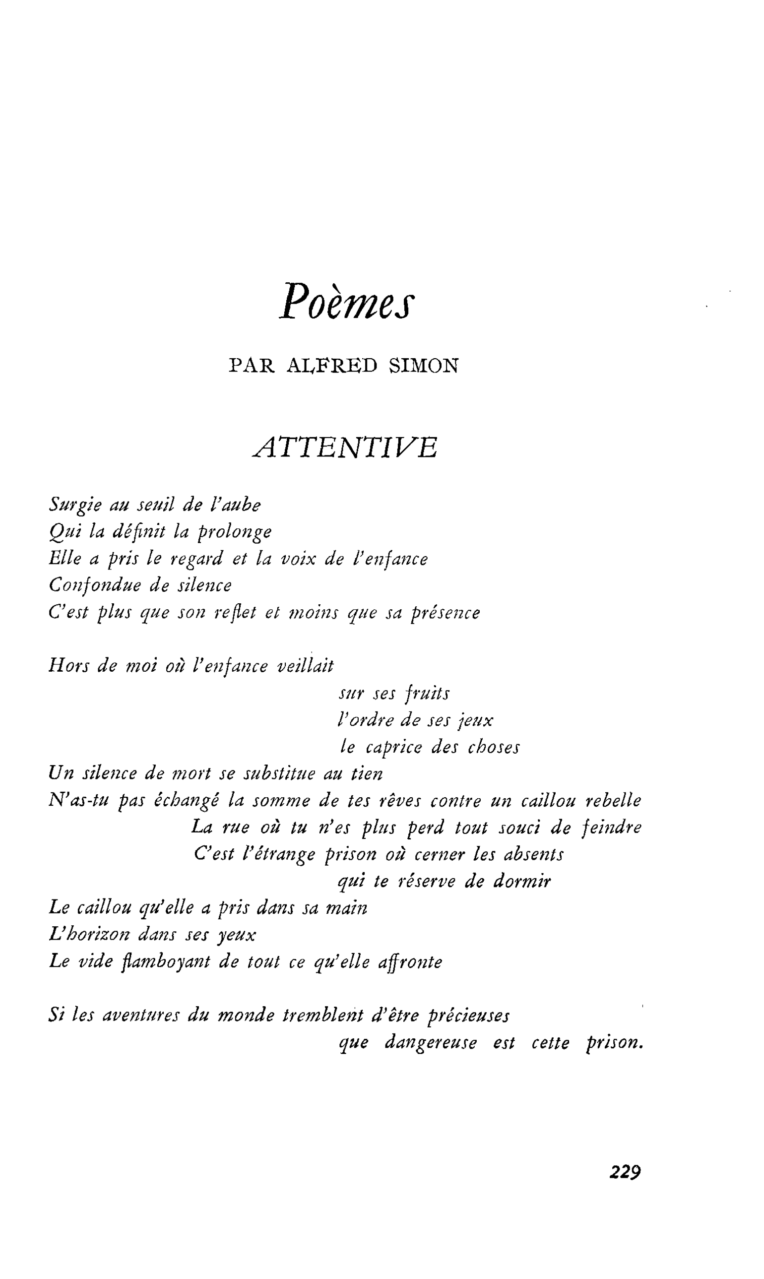 Poèmes