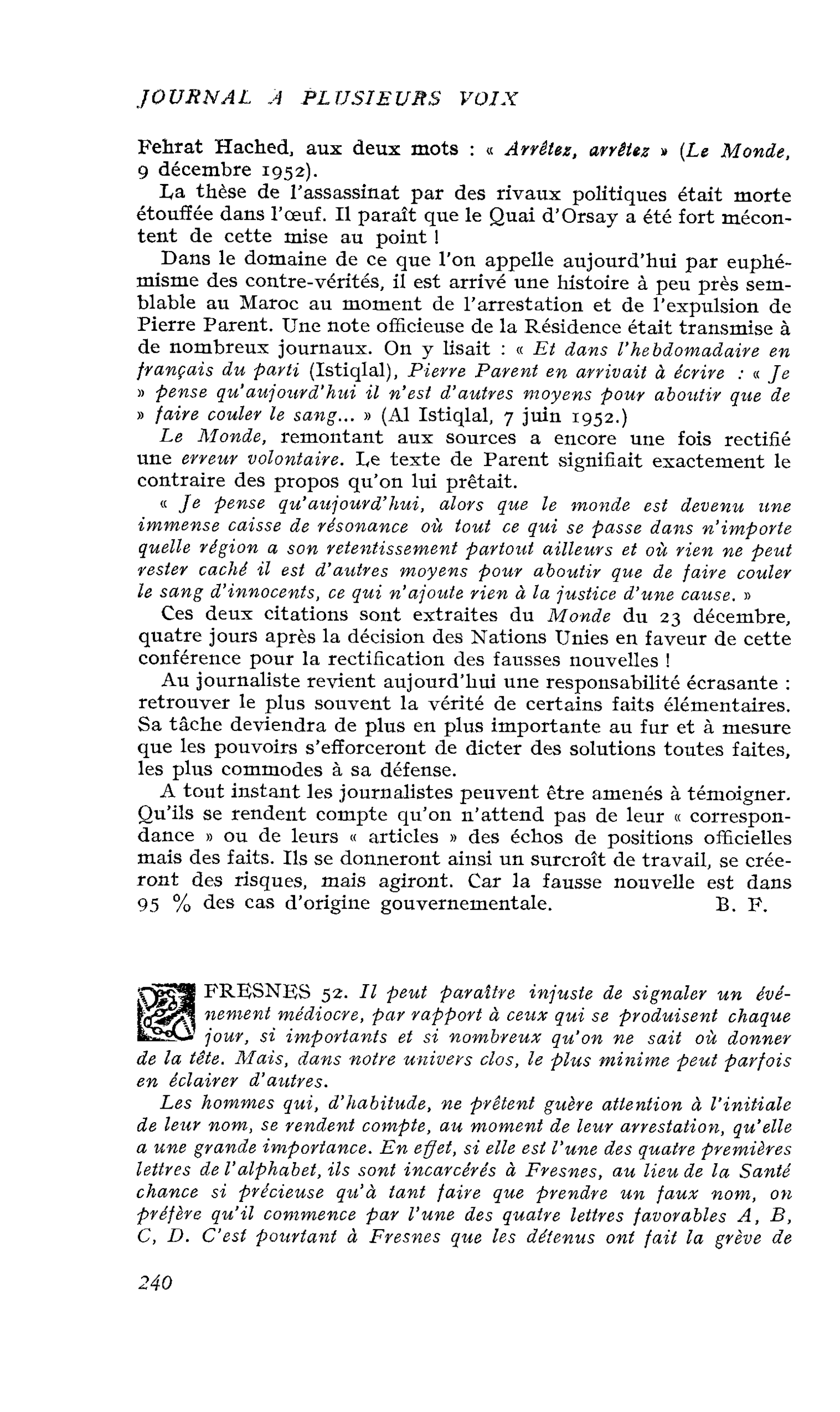 FRESNES 52