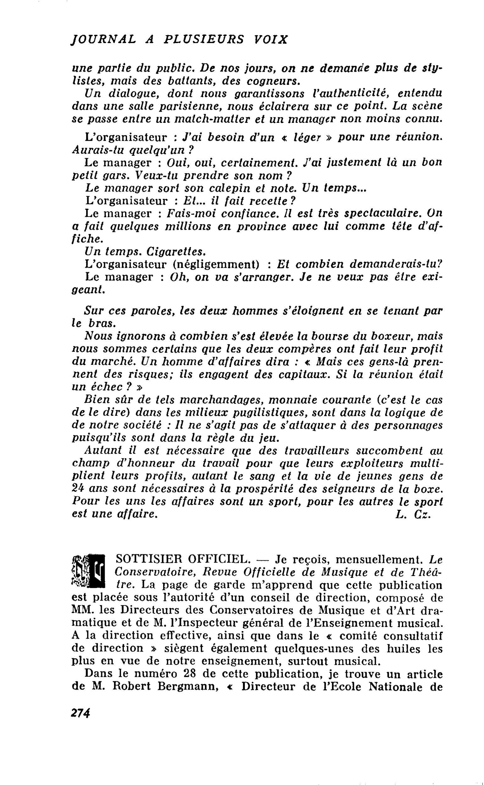 SOTTISIER OFFICIEL
