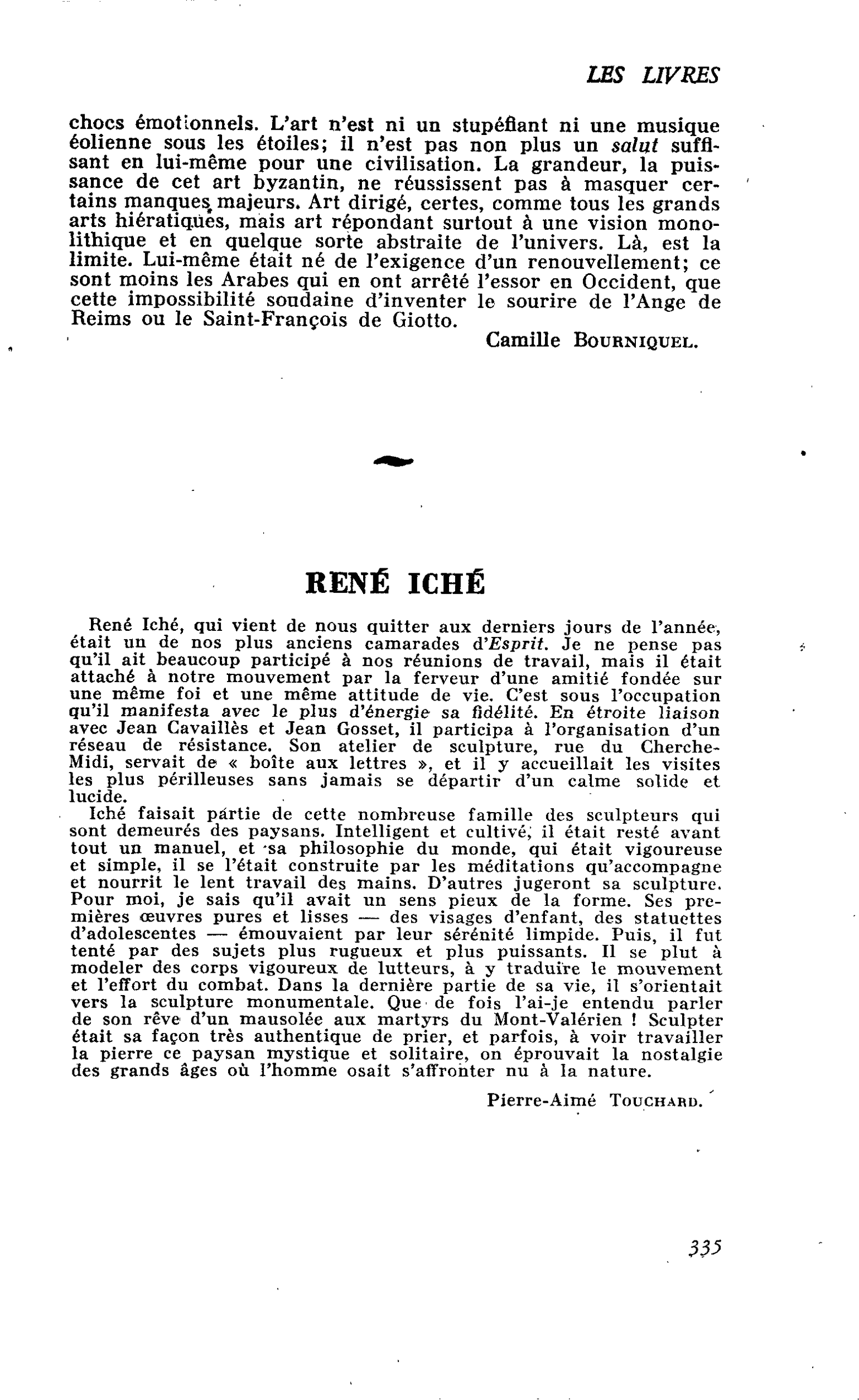 RENÉ ICHÉ