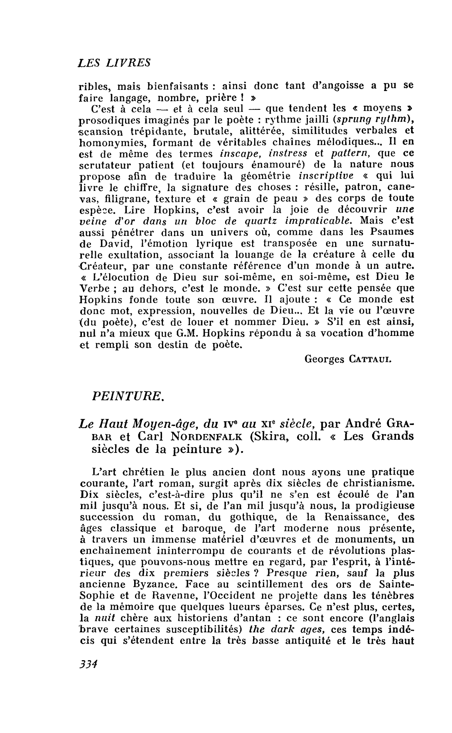 Le Haut Moyen-Âge, du IV au XIe siècle