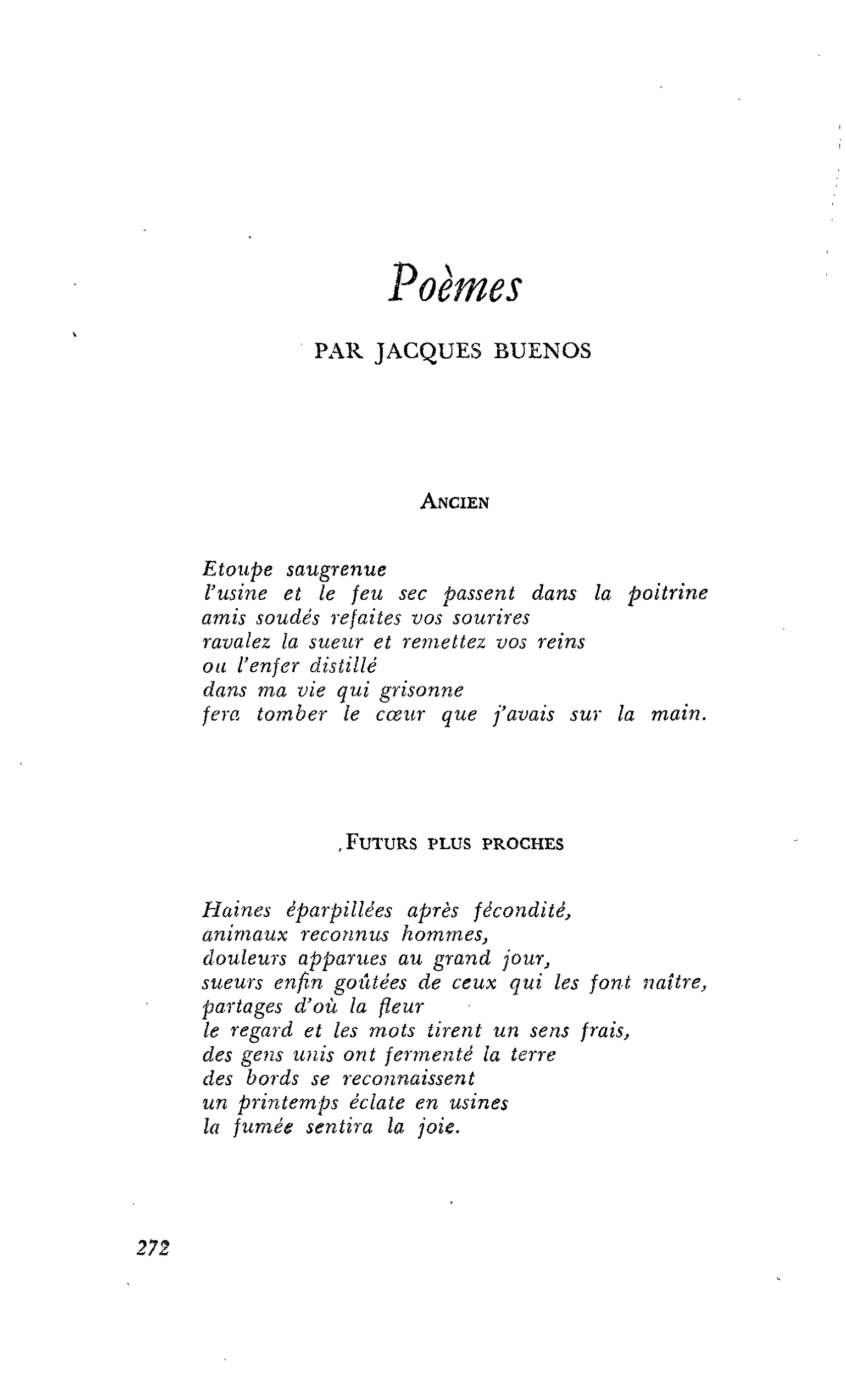 Poèmes