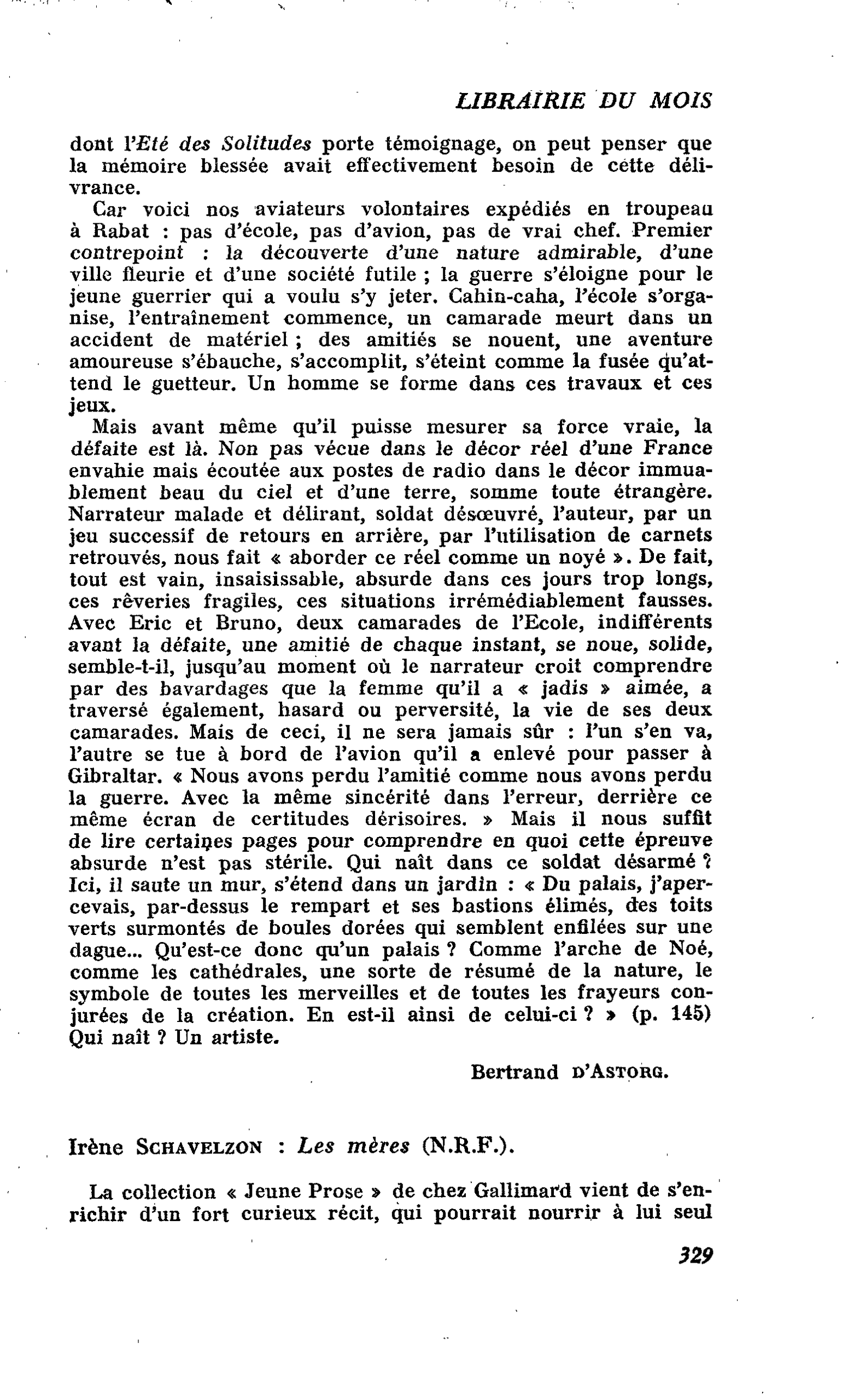Irène Schavelzon : Les mères