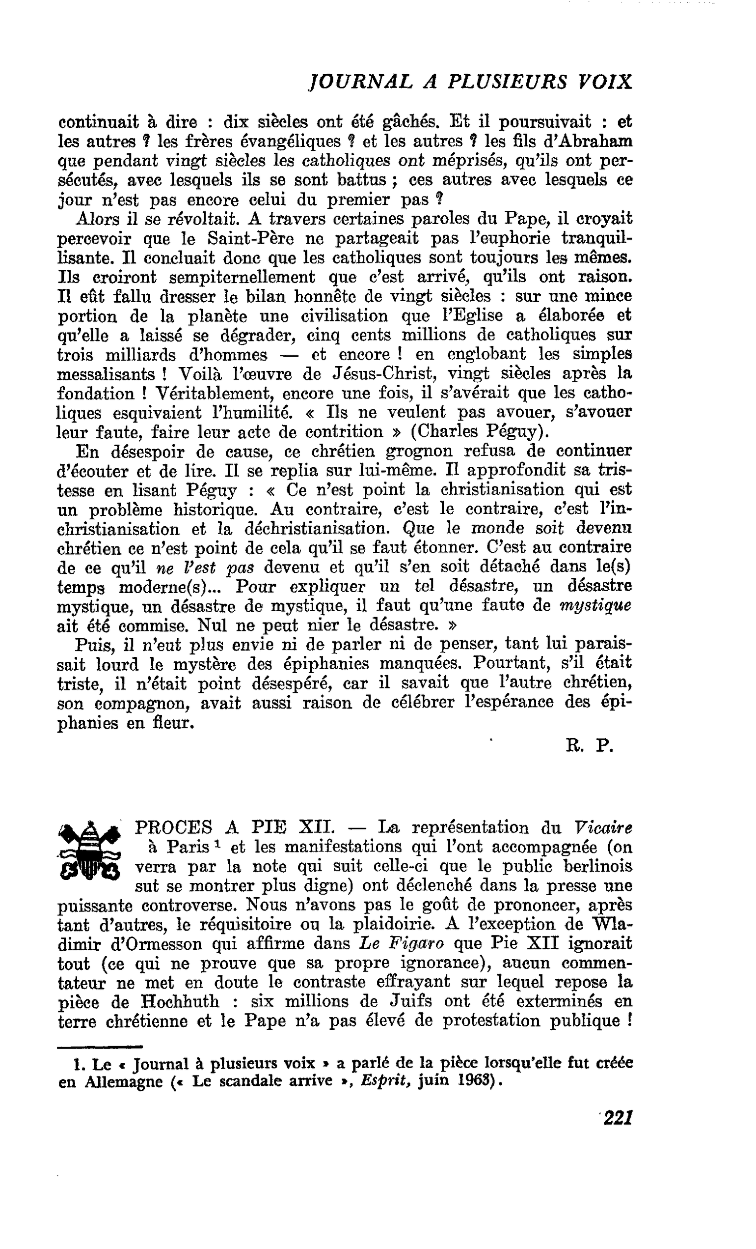 PROCES A PIE XII