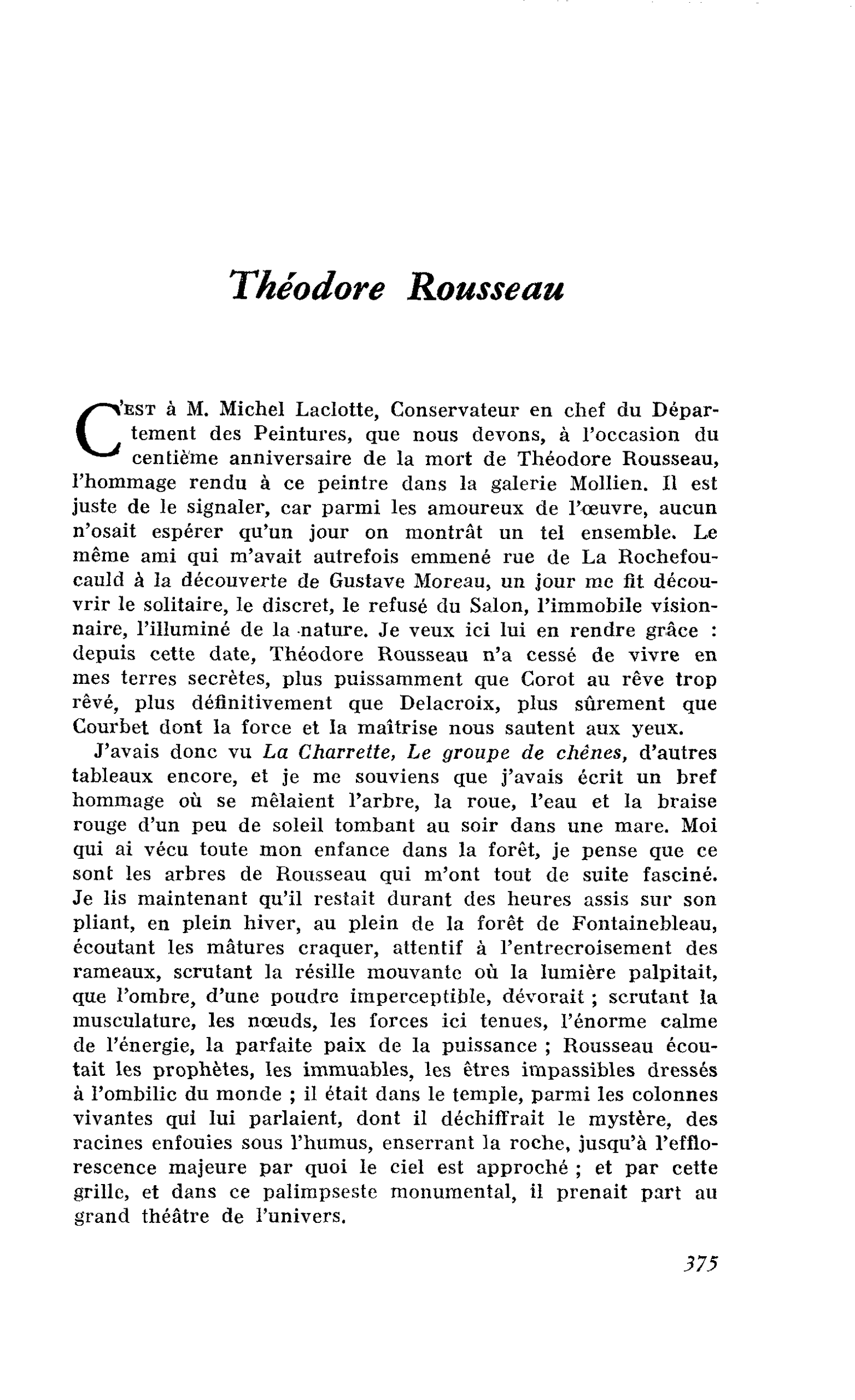 Théodore Rousseau