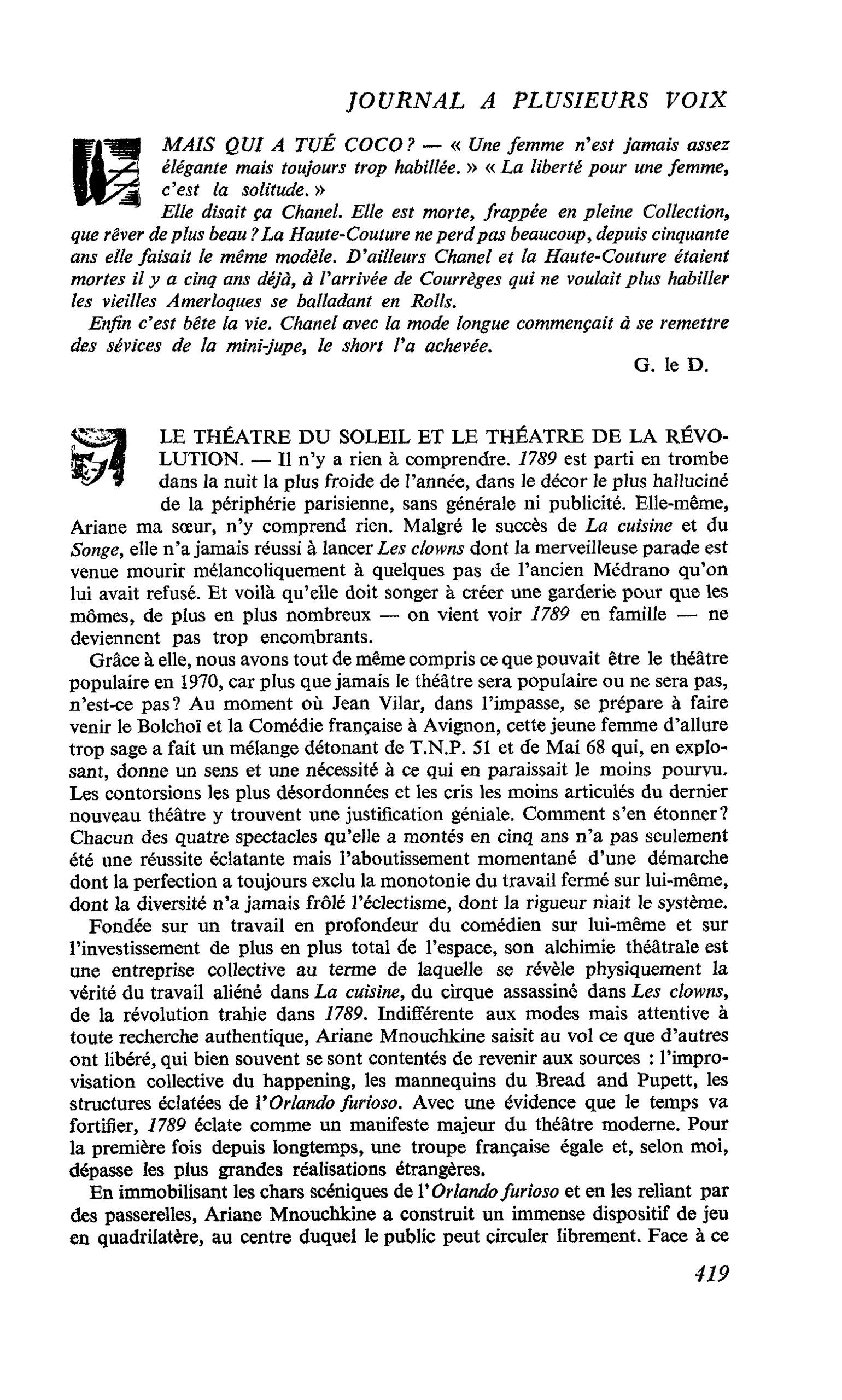 MAIS QUI A TUÉ COCO ?