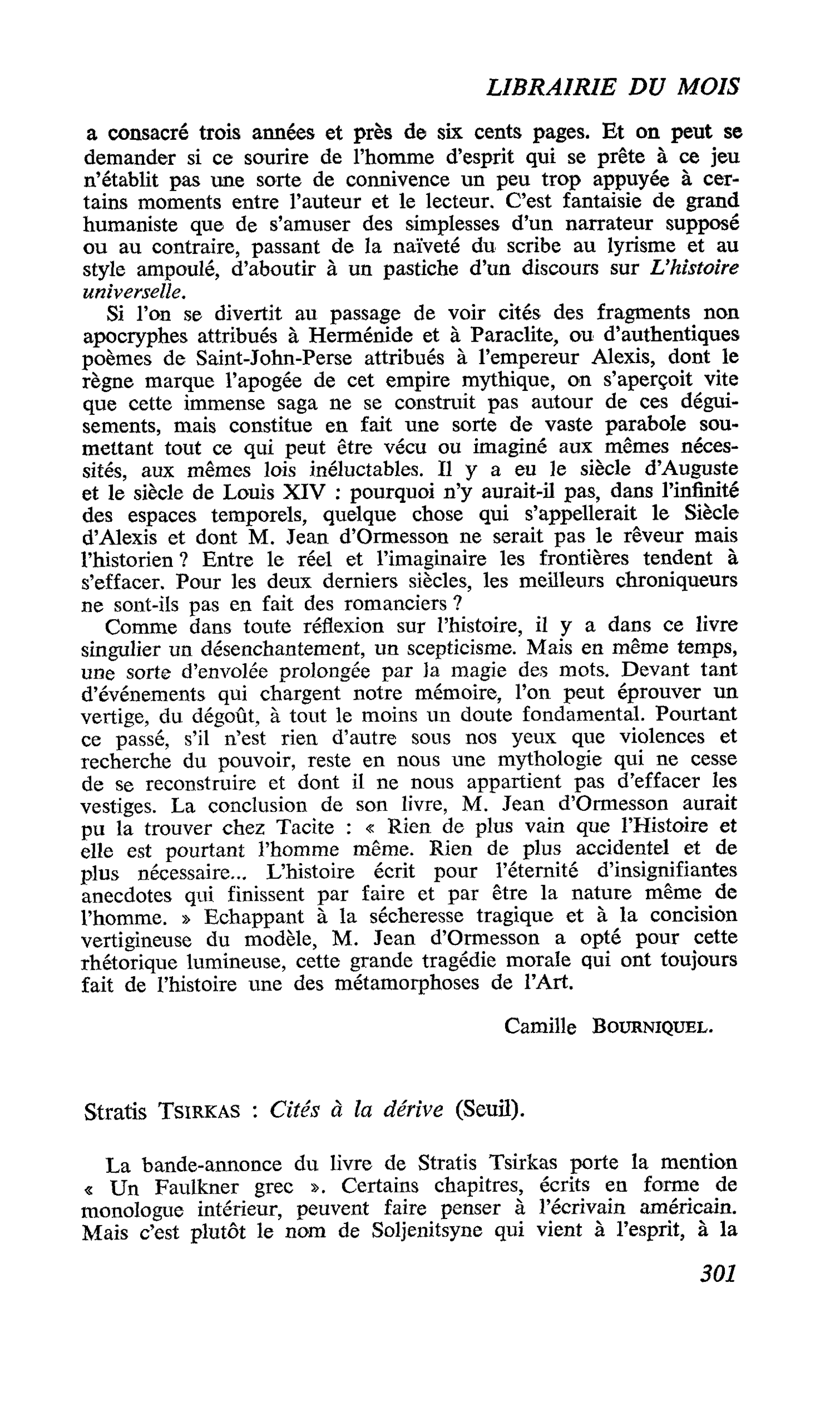 Stratis Tsirkas : Cités à la dérive