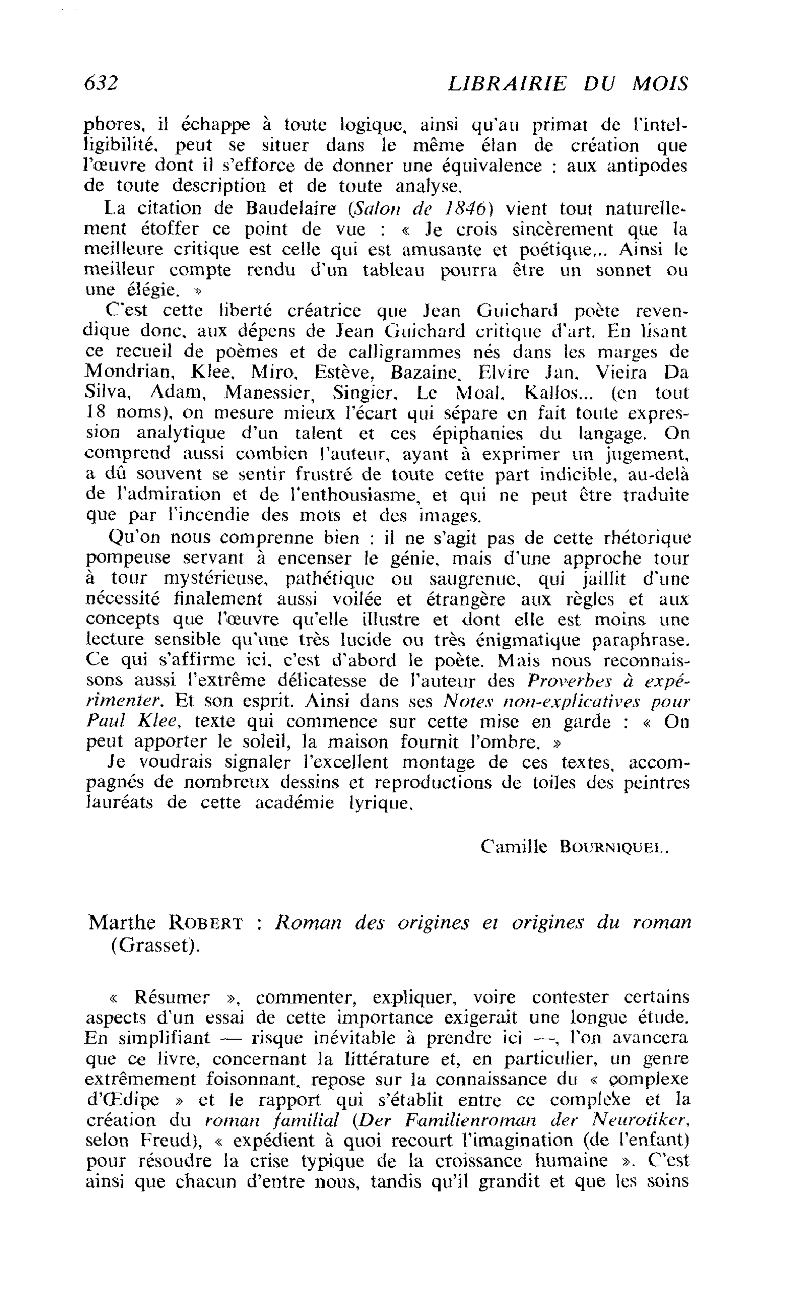 Marthe Robert : Roman des origines et origines du roman
