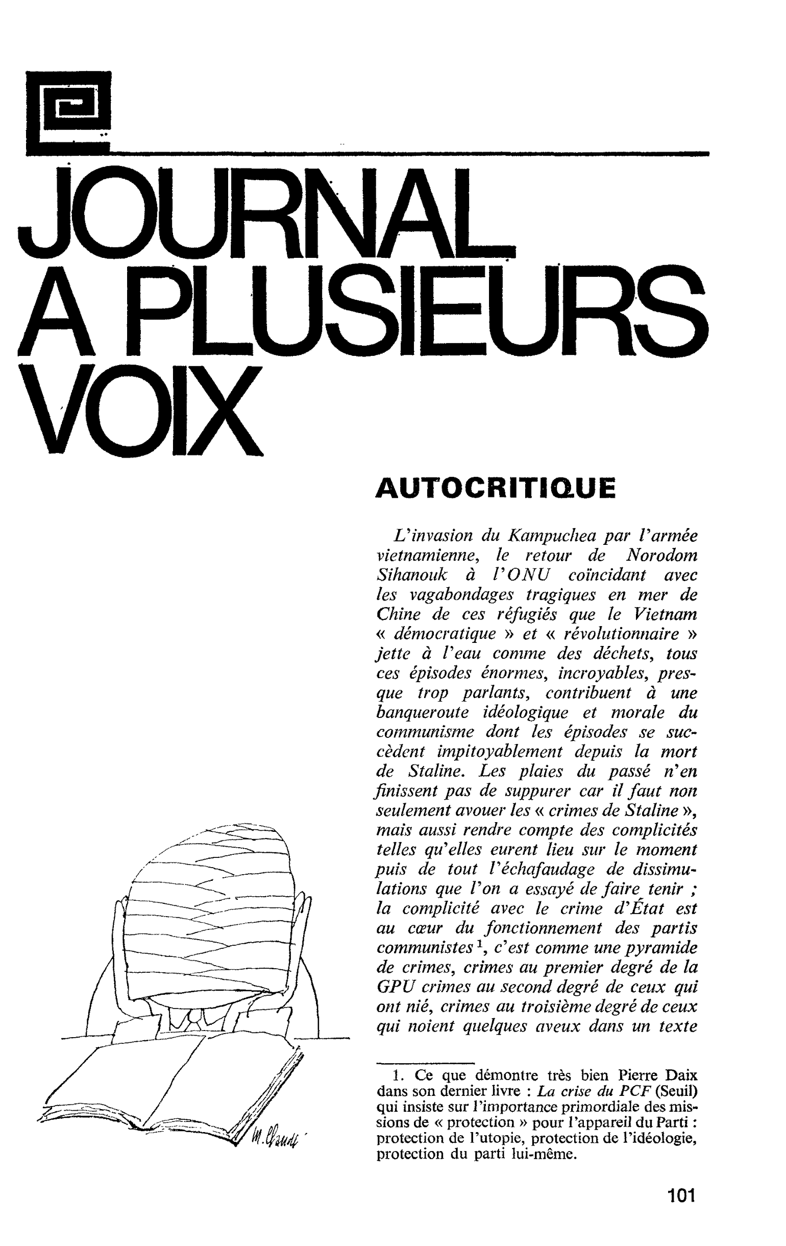 AUTOCRITIQUE