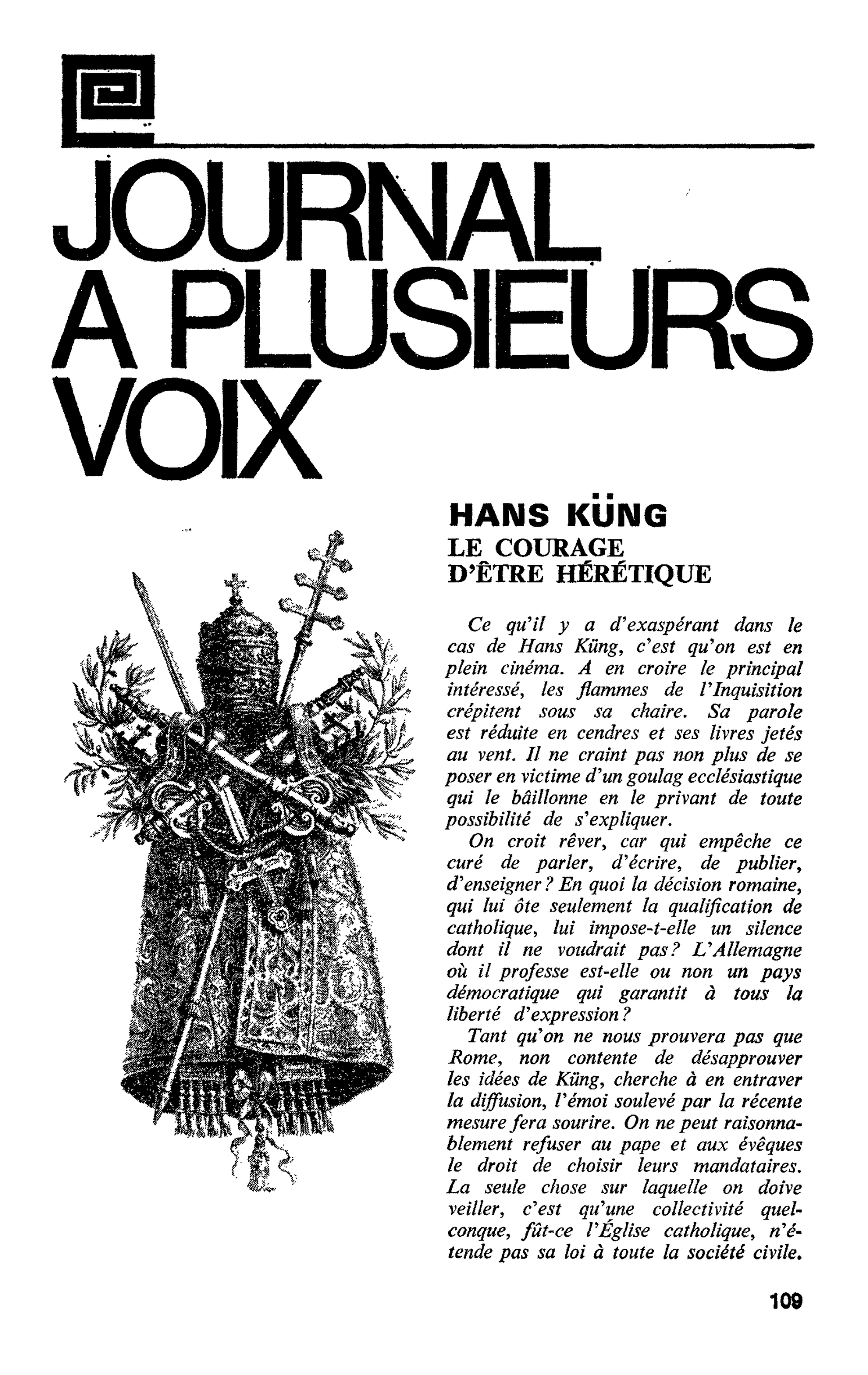 HAIMS KUNG. LE COURAGE D’ÊTRE HÉRÉTIQUE