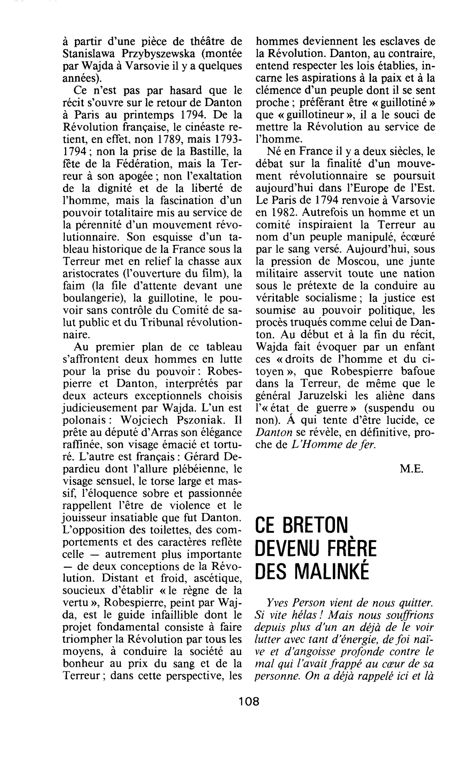 CE BRETON DEVENU FRÈRE DES MALINKÉ