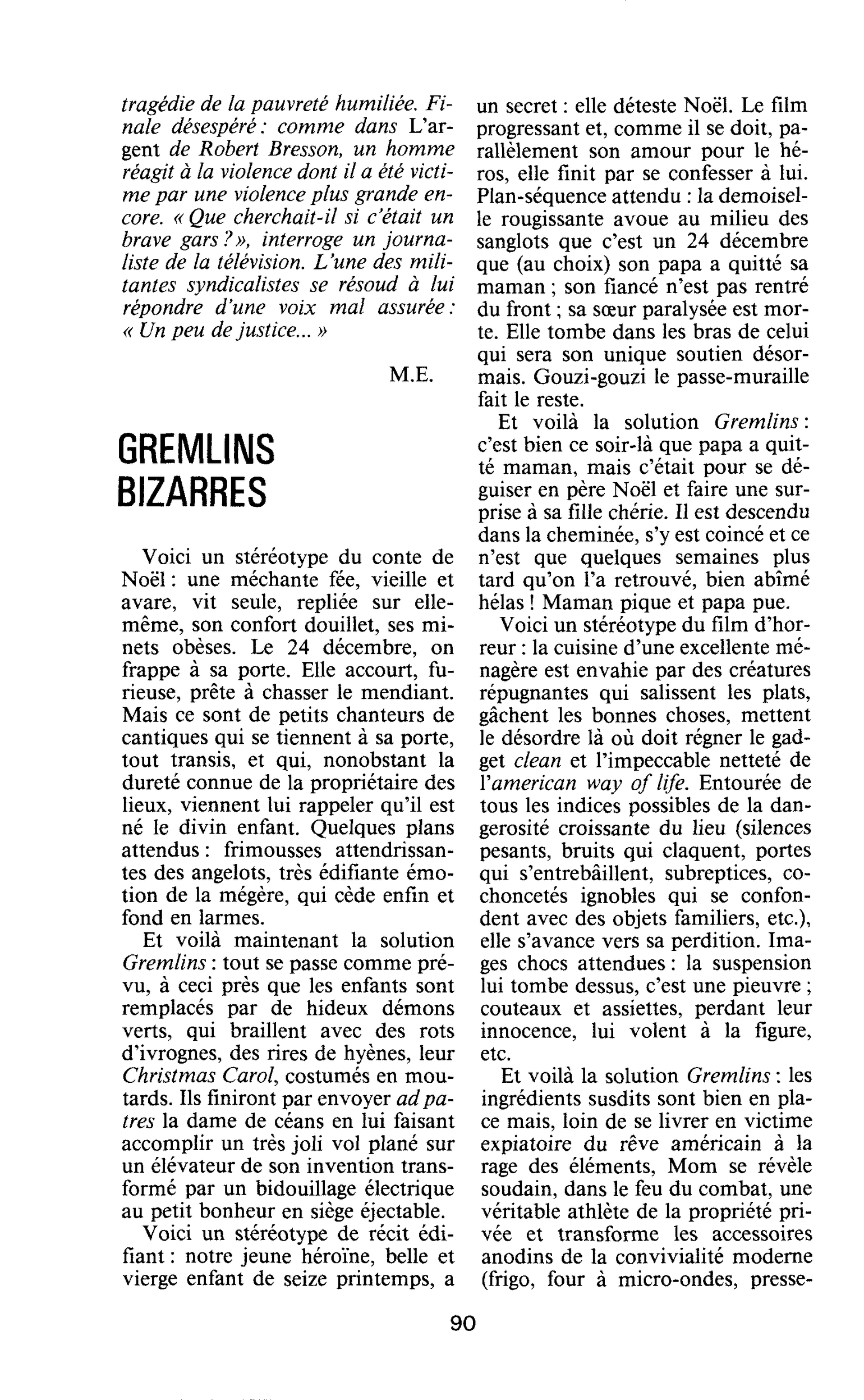 GREMLINS BIZARRES
