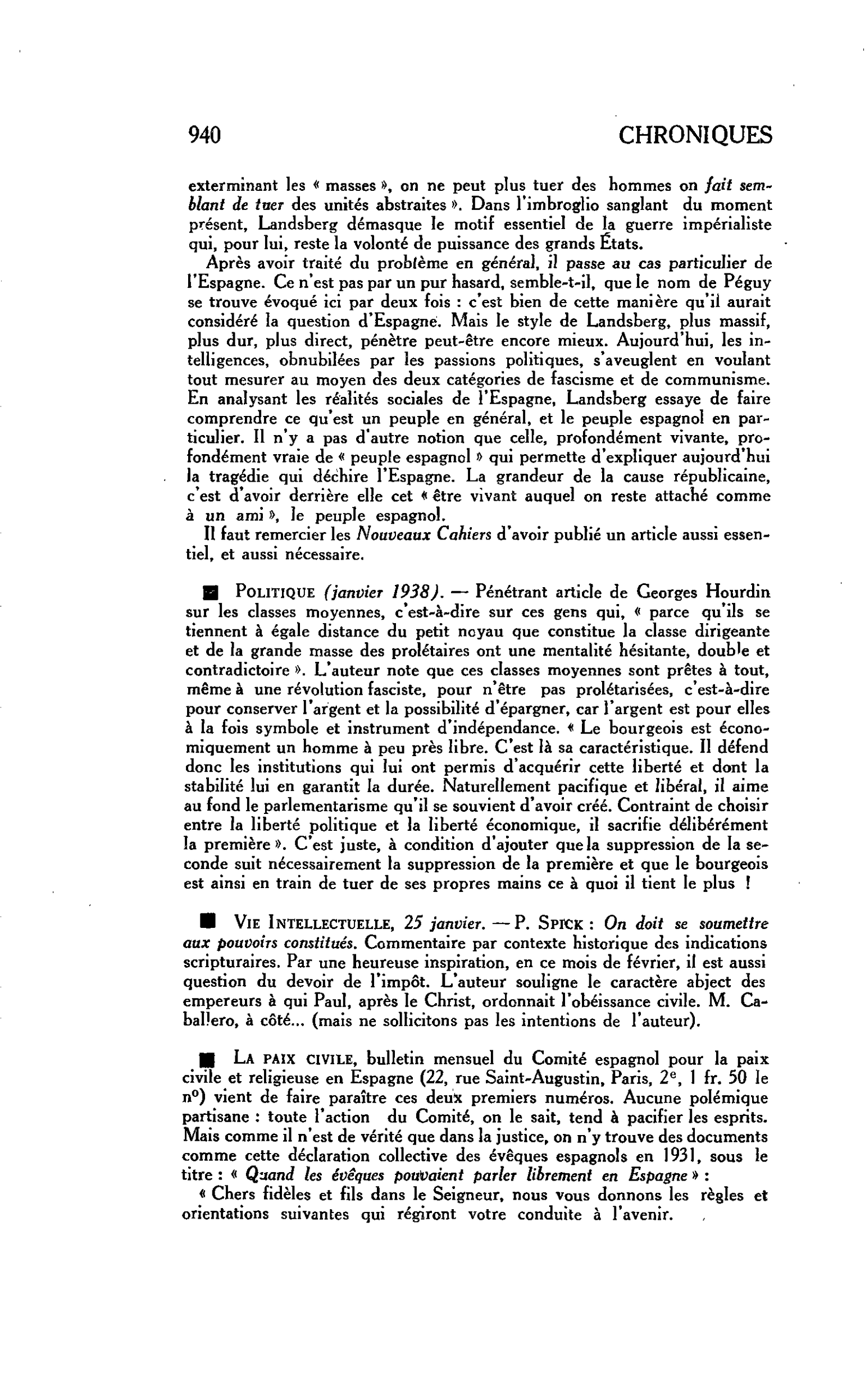 La paix civile