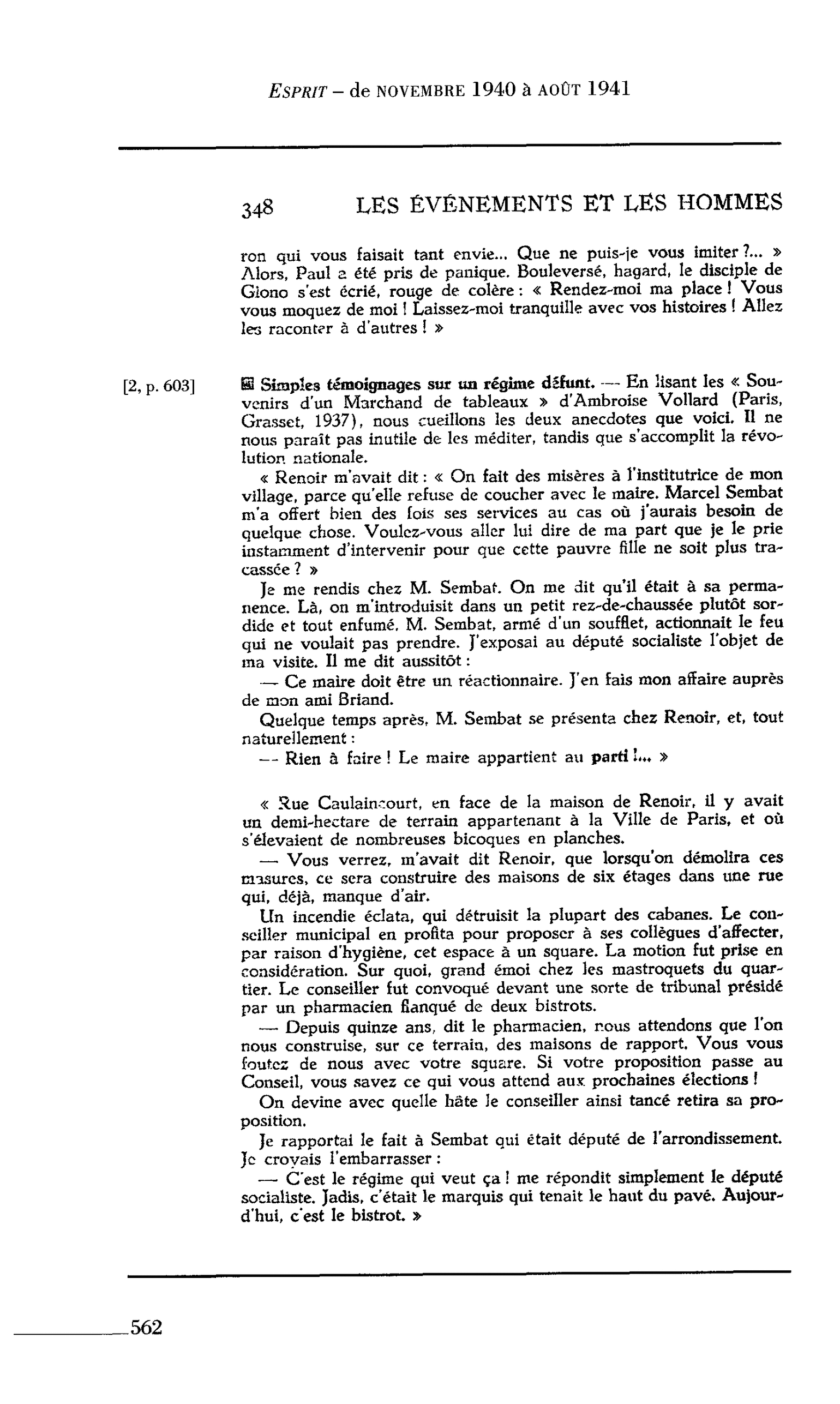 Journal des Témoins : Simples témoignages sur un régime défunt