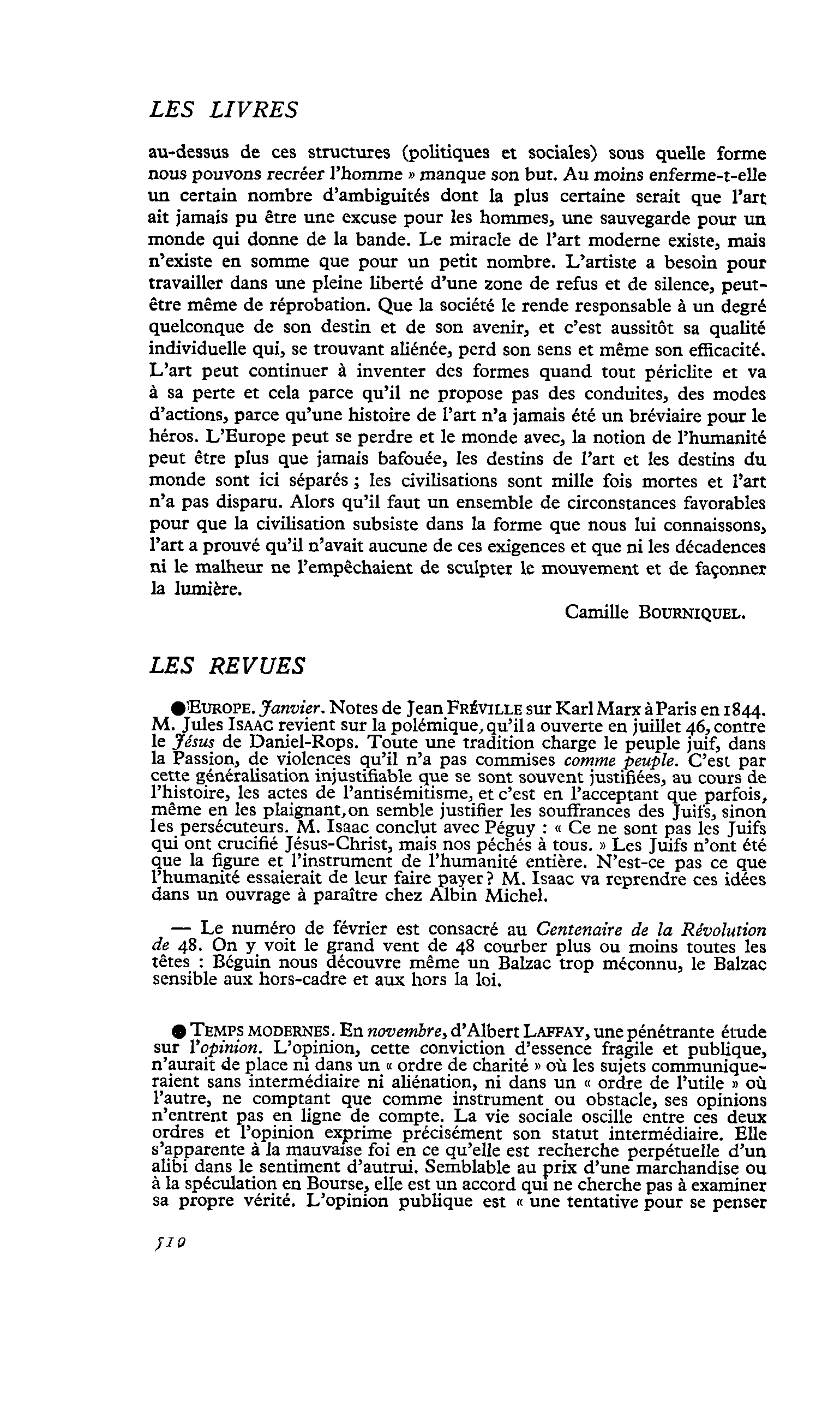 Temps modernes