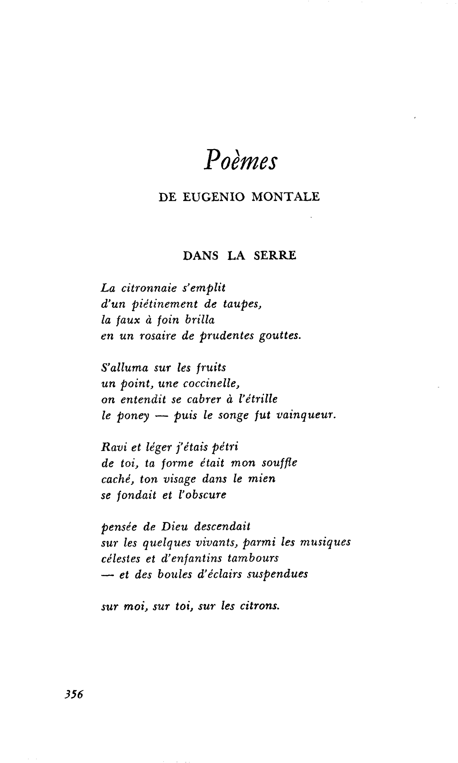 Poèmes