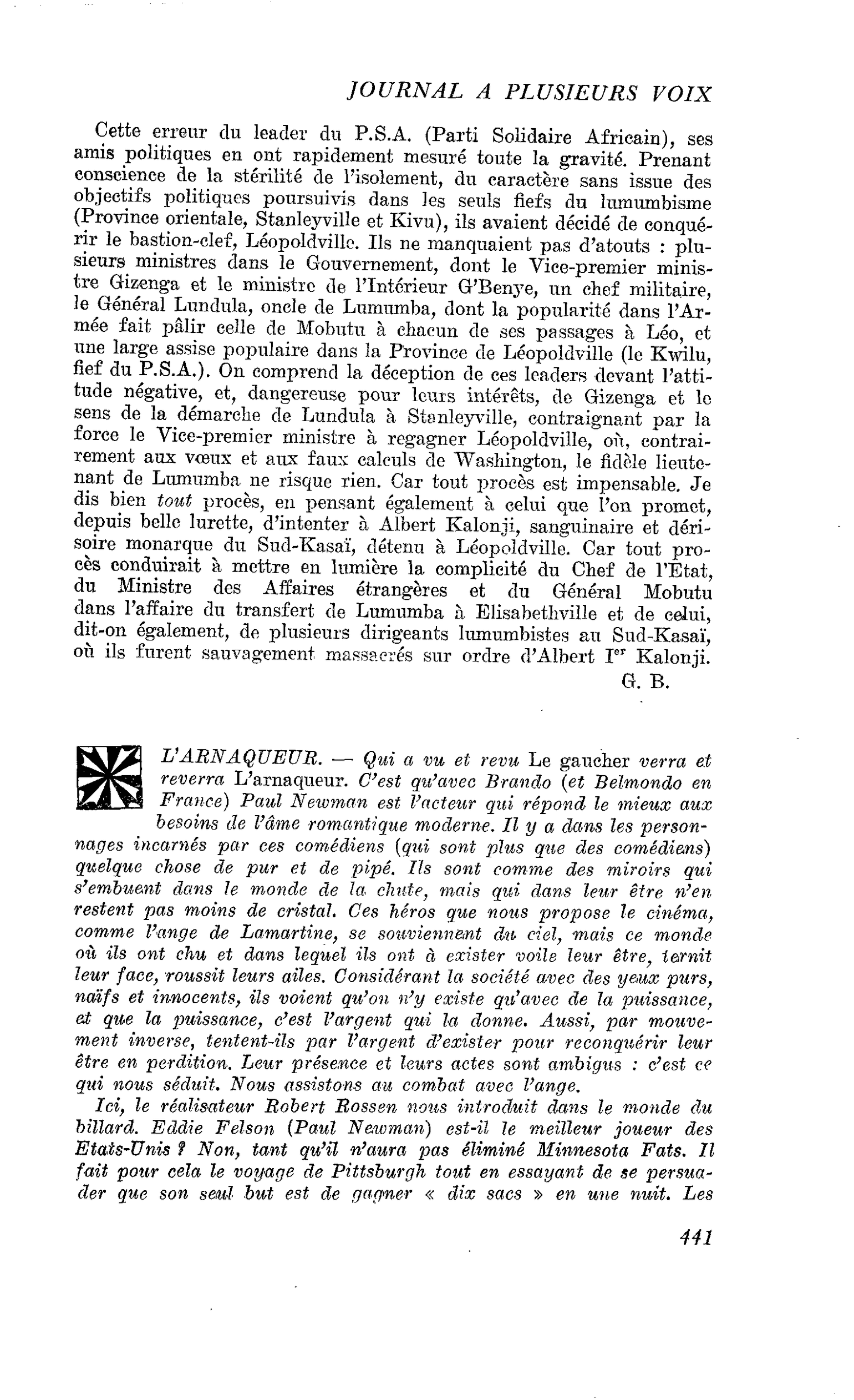 L’ARNAQUEUR