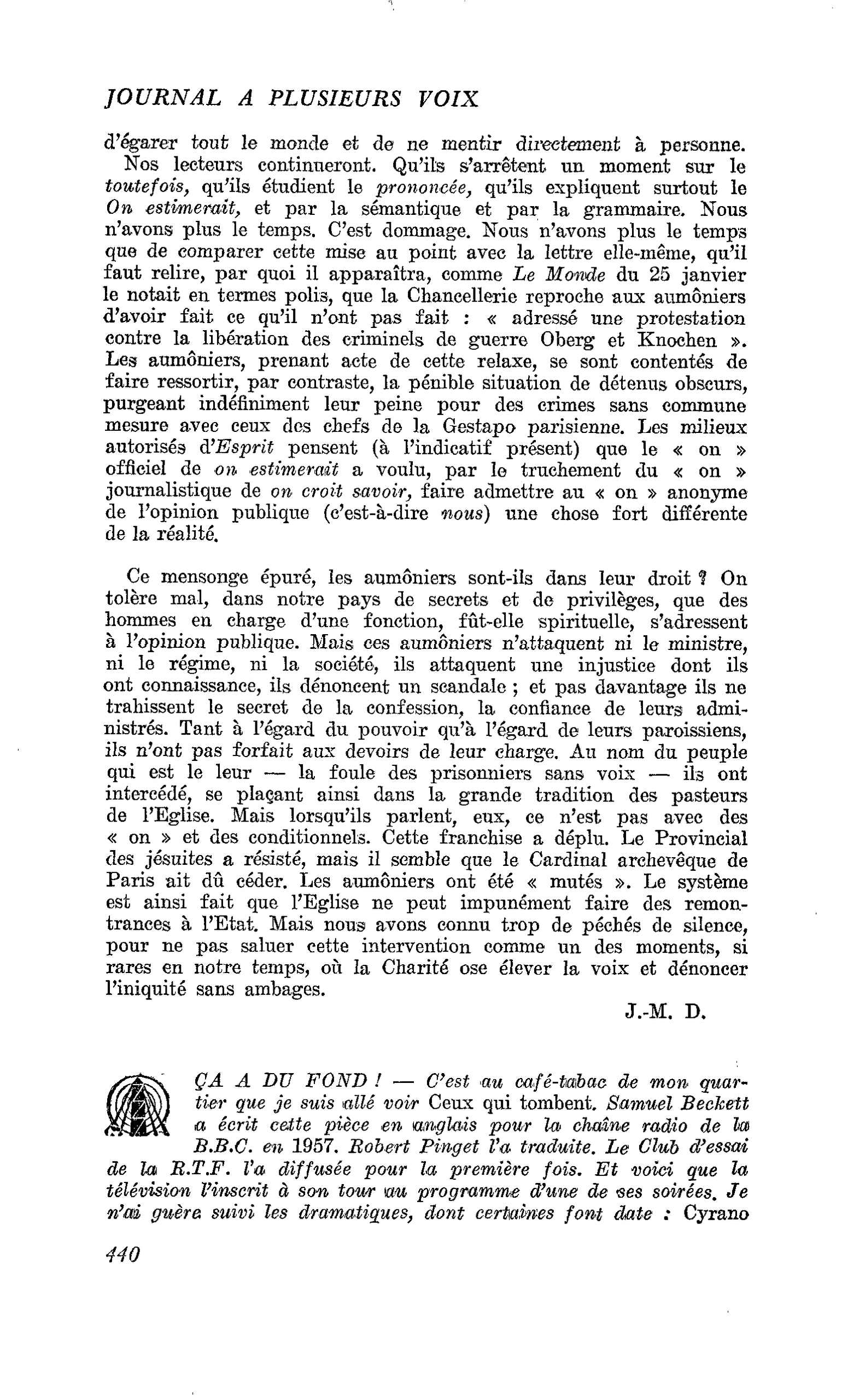 ÇA A DU FOND !