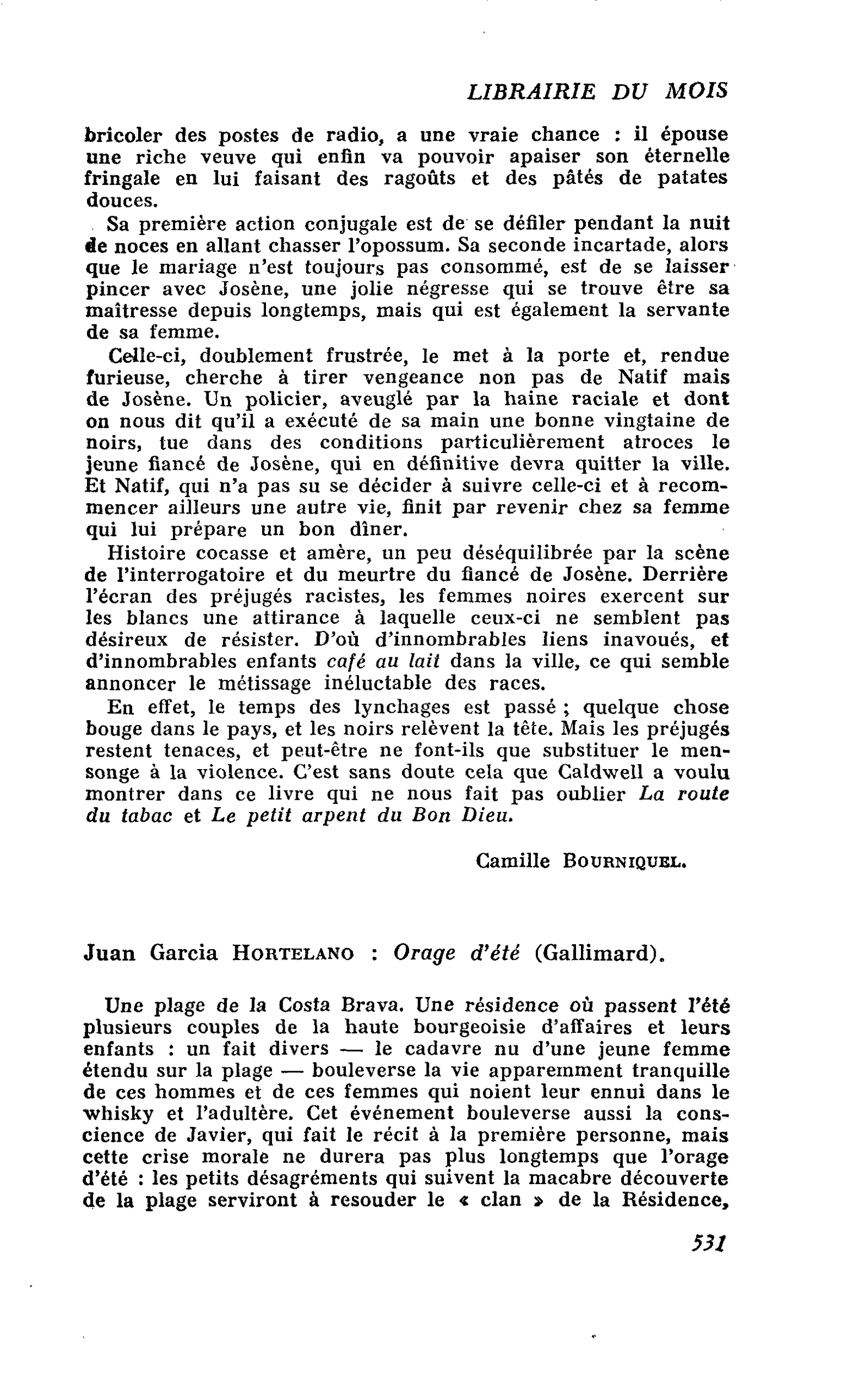 Juan Garcia Hortelano : Orage d’été